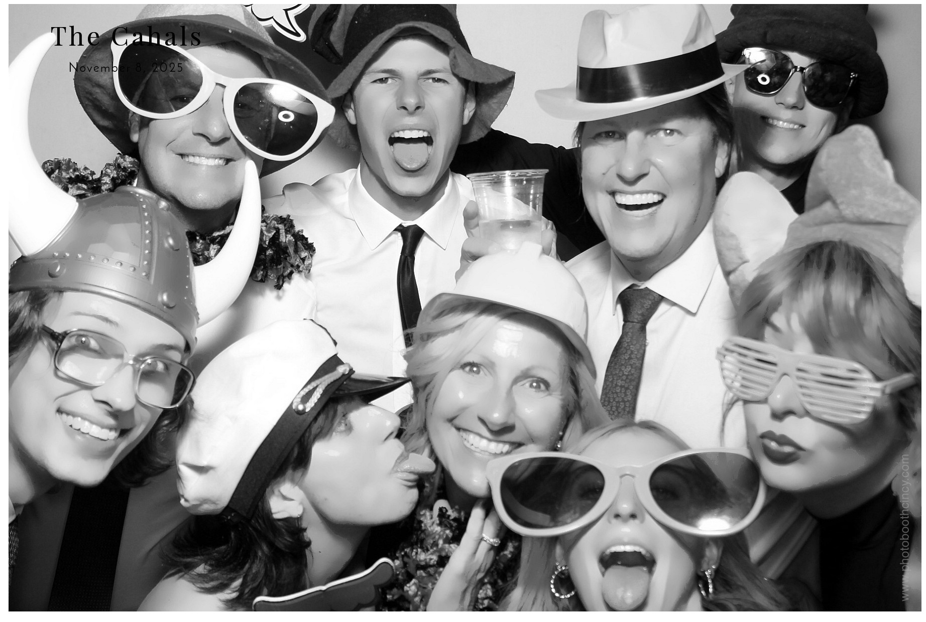 The Cahal's  | View more photos from the event at gallery.photoboothcincy.com/u/PhotoBoothCincy/The-Cahals