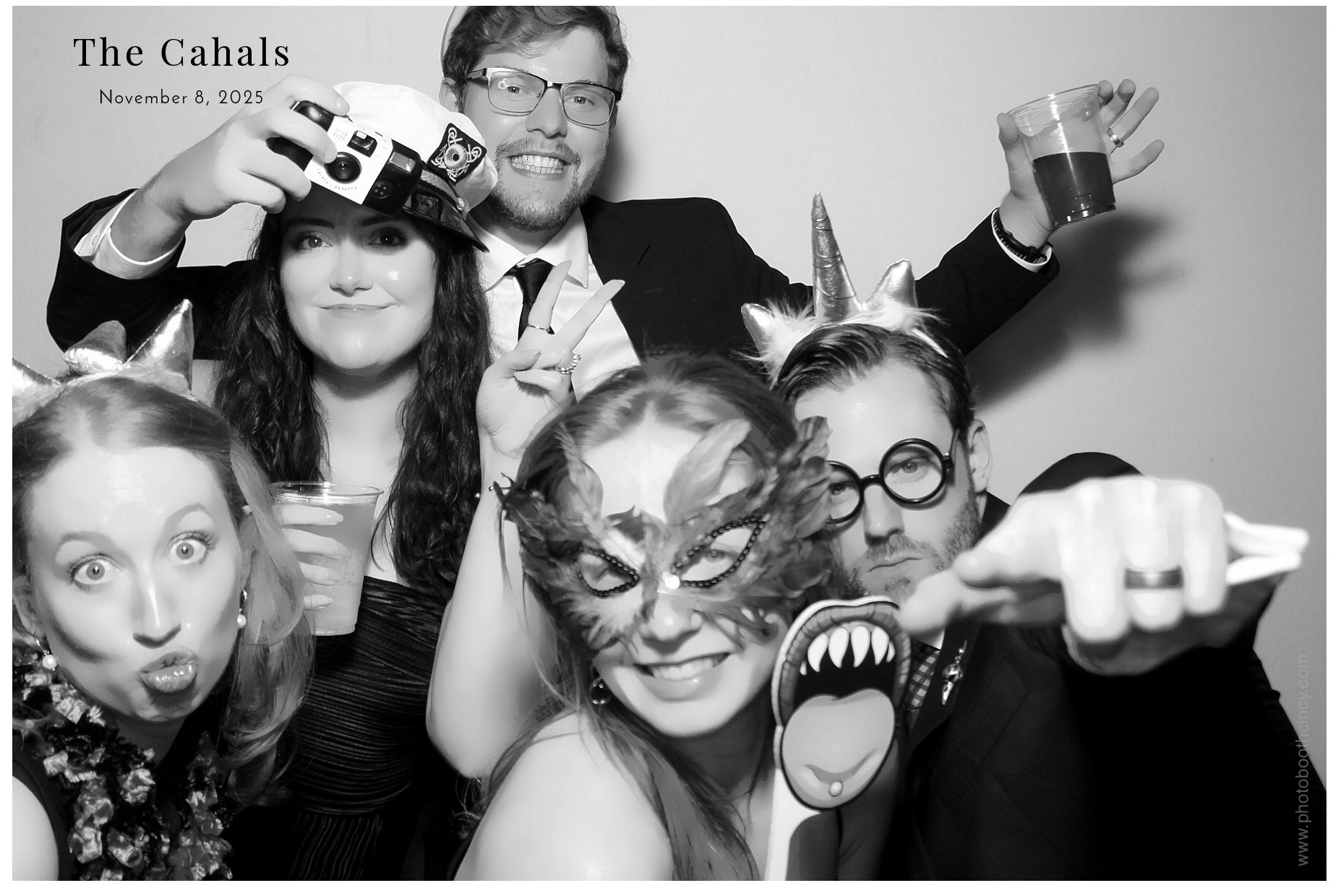 The Cahal's  | View more photos from the event at gallery.photoboothcincy.com/u/PhotoBoothCincy/The-Cahals