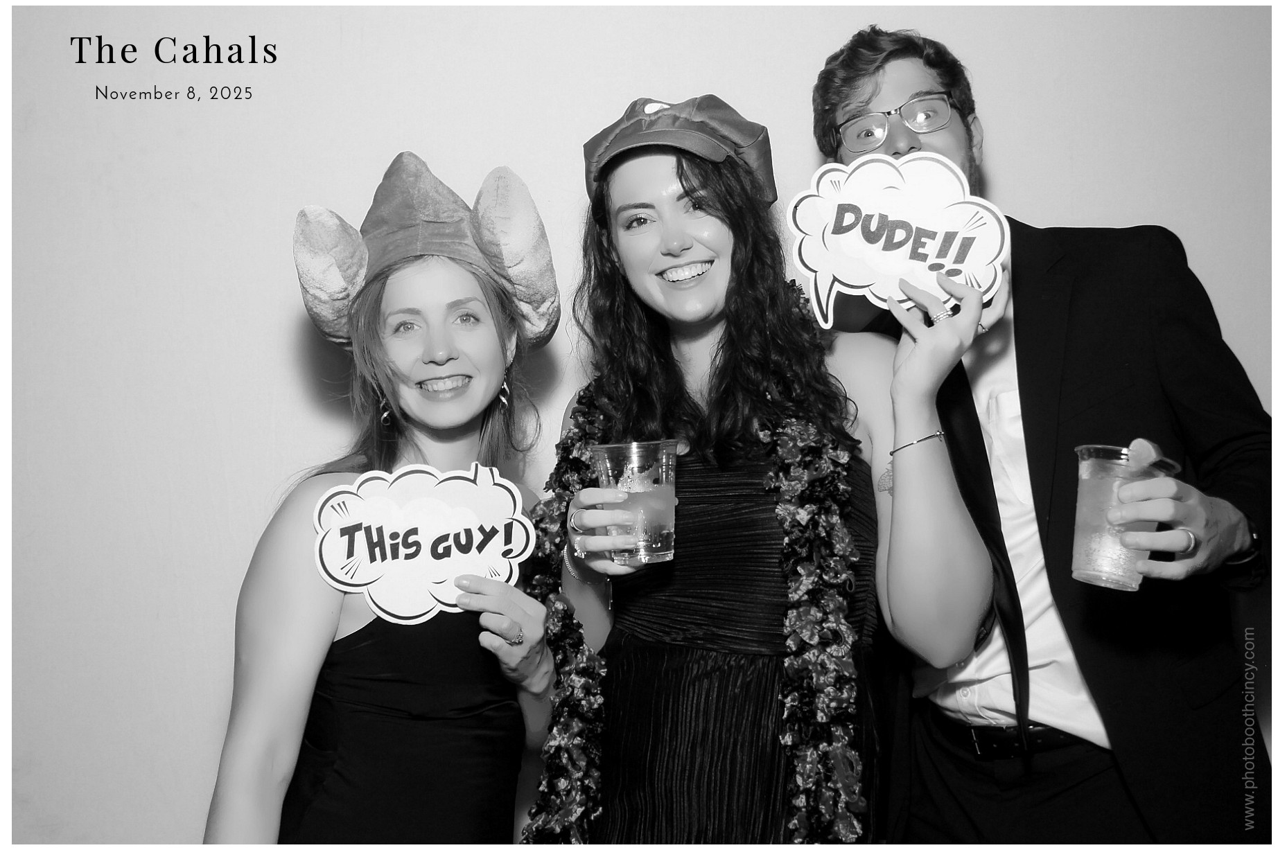 The Cahal's  | View more photos from the event at gallery.photoboothcincy.com/u/PhotoBoothCincy/The-Cahals