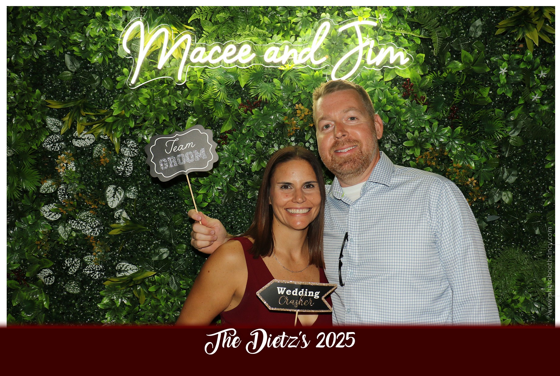 The Dietz Wedding  | View more photos from the event at gallery.photoboothcincy.com/u/PhotoBoothCincy/The-Dietz-Wedding