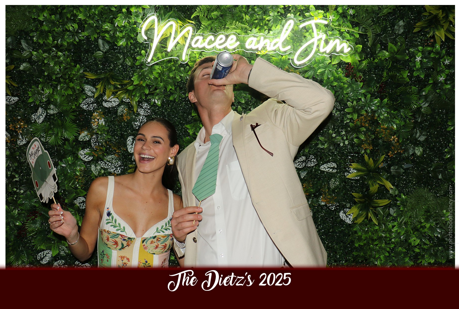 The Dietz Wedding  | View more photos from the event at gallery.photoboothcincy.com/u/PhotoBoothCincy/The-Dietz-Wedding