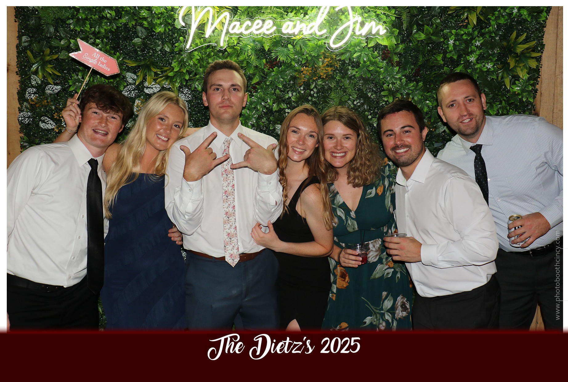 The Dietz Wedding  | View more photos from the event at gallery.photoboothcincy.com/u/PhotoBoothCincy/The-Dietz-Wedding