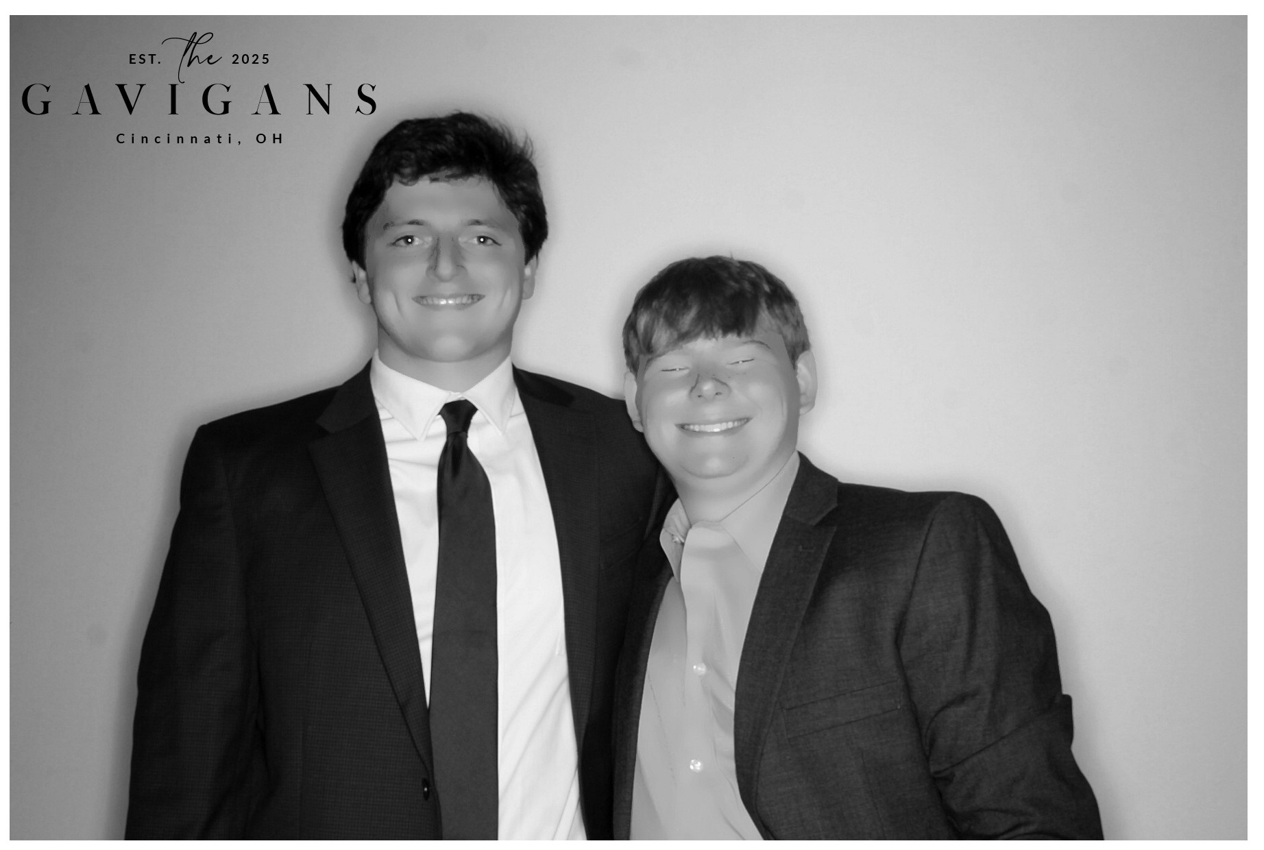 The Gavigan's | View more photos from the event at gallery.photoboothcincy.com/u/PhotoBoothCincy/The-Gavigans