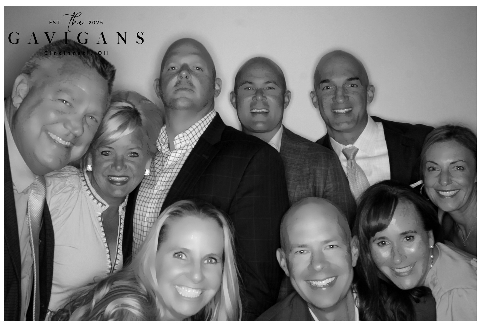 The Gavigan's | View more photos from the event at gallery.photoboothcincy.com/u/PhotoBoothCincy/The-Gavigans