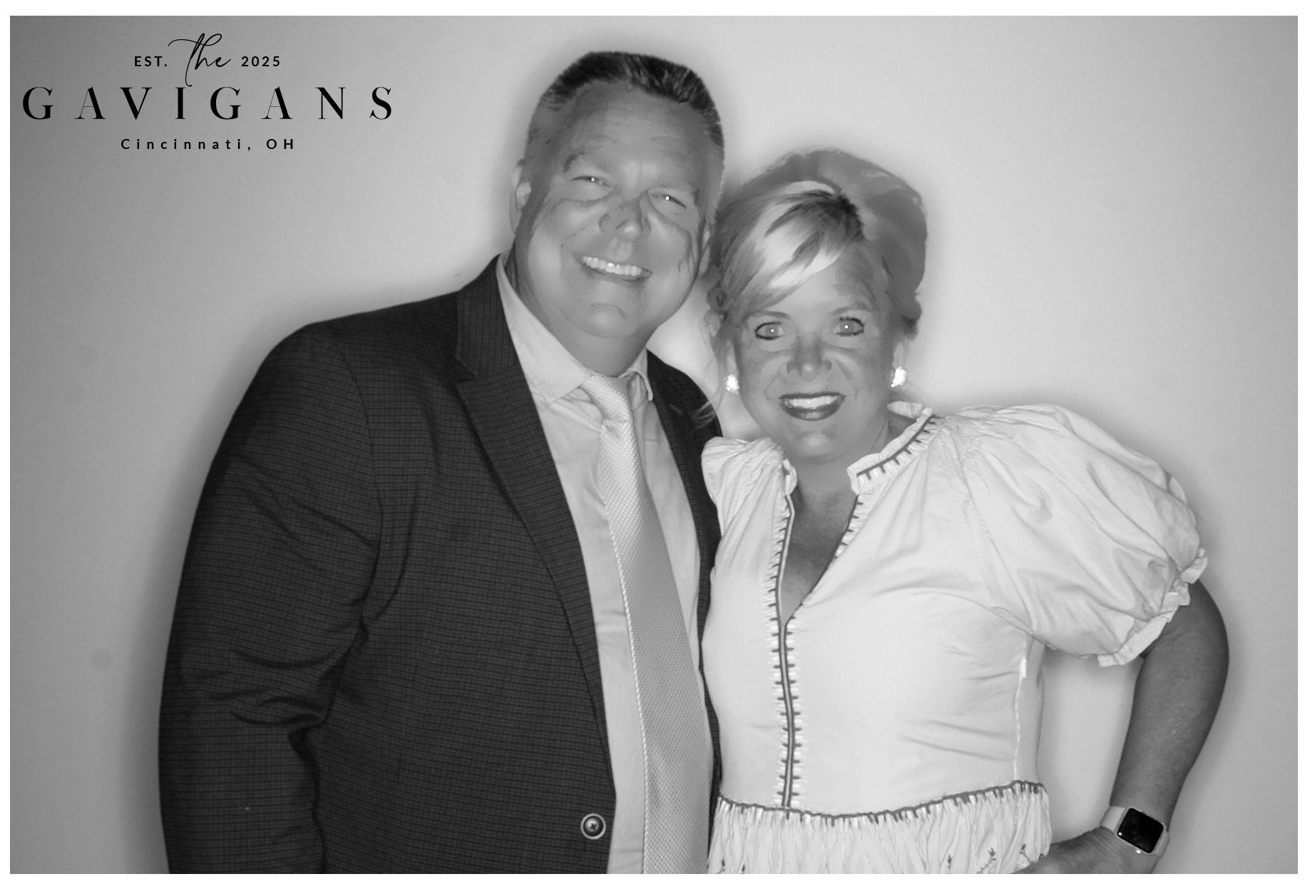 The Gavigan's | View more photos from the event at gallery.photoboothcincy.com/u/PhotoBoothCincy/The-Gavigans