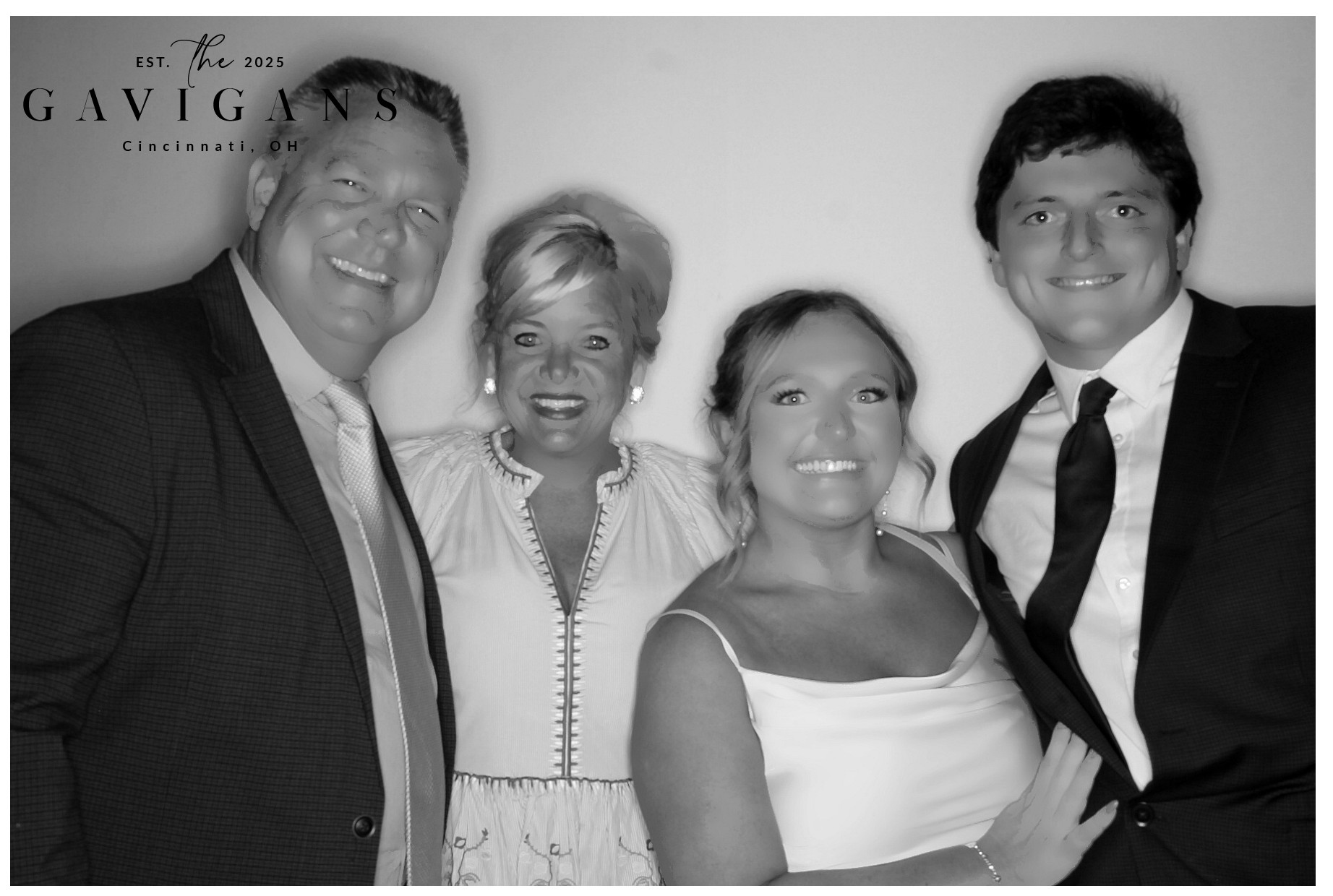 The Gavigan's | View more photos from the event at gallery.photoboothcincy.com/u/PhotoBoothCincy/The-Gavigans