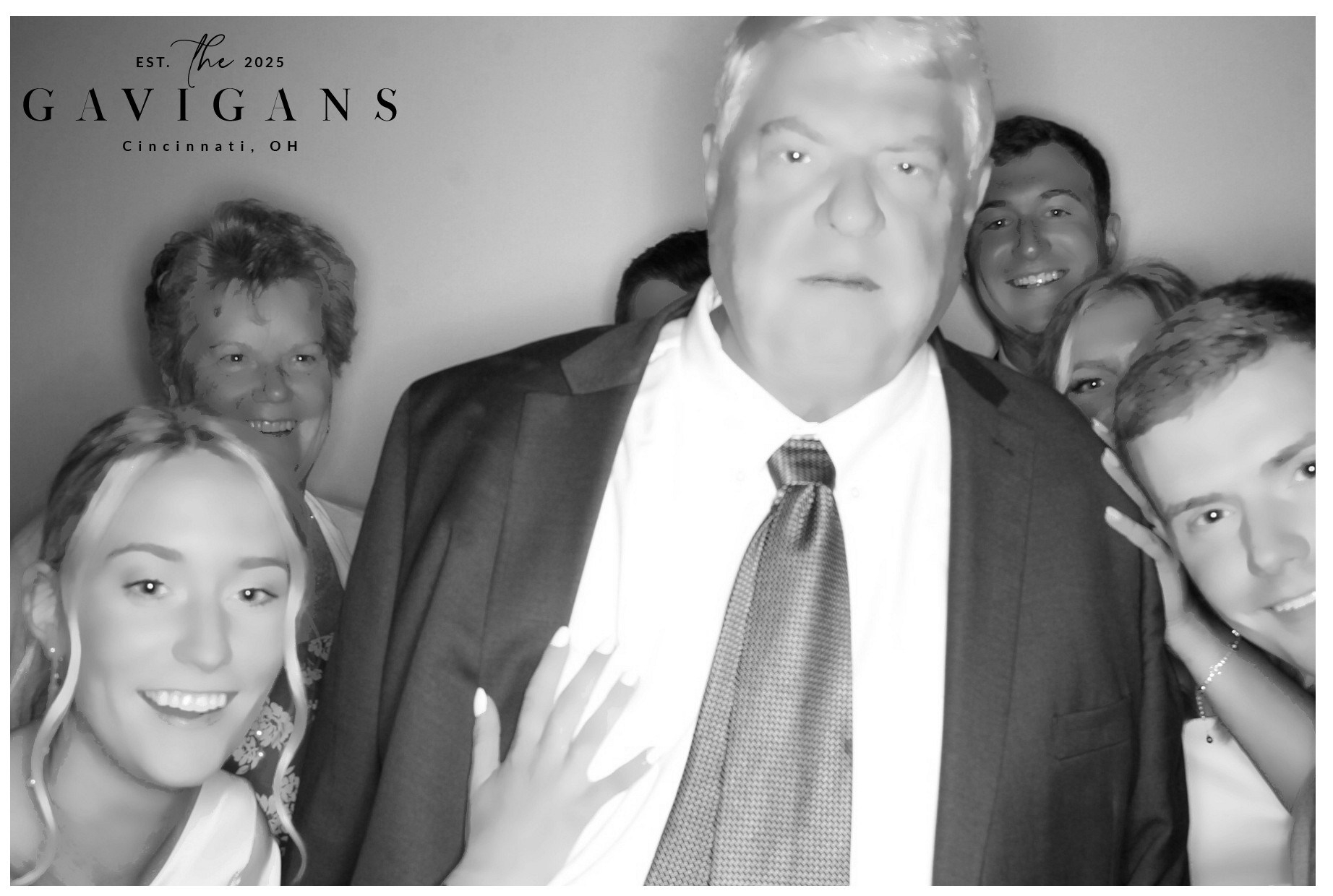 The Gavigan's | View more photos from the event at gallery.photoboothcincy.com/u/PhotoBoothCincy/The-Gavigans