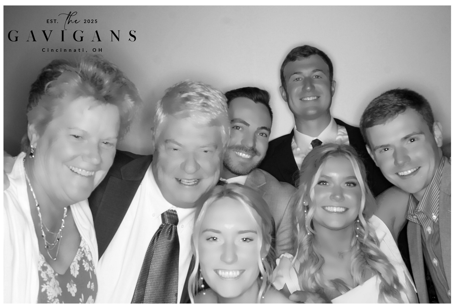 The Gavigan's | View more photos from the event at gallery.photoboothcincy.com/u/PhotoBoothCincy/The-Gavigans