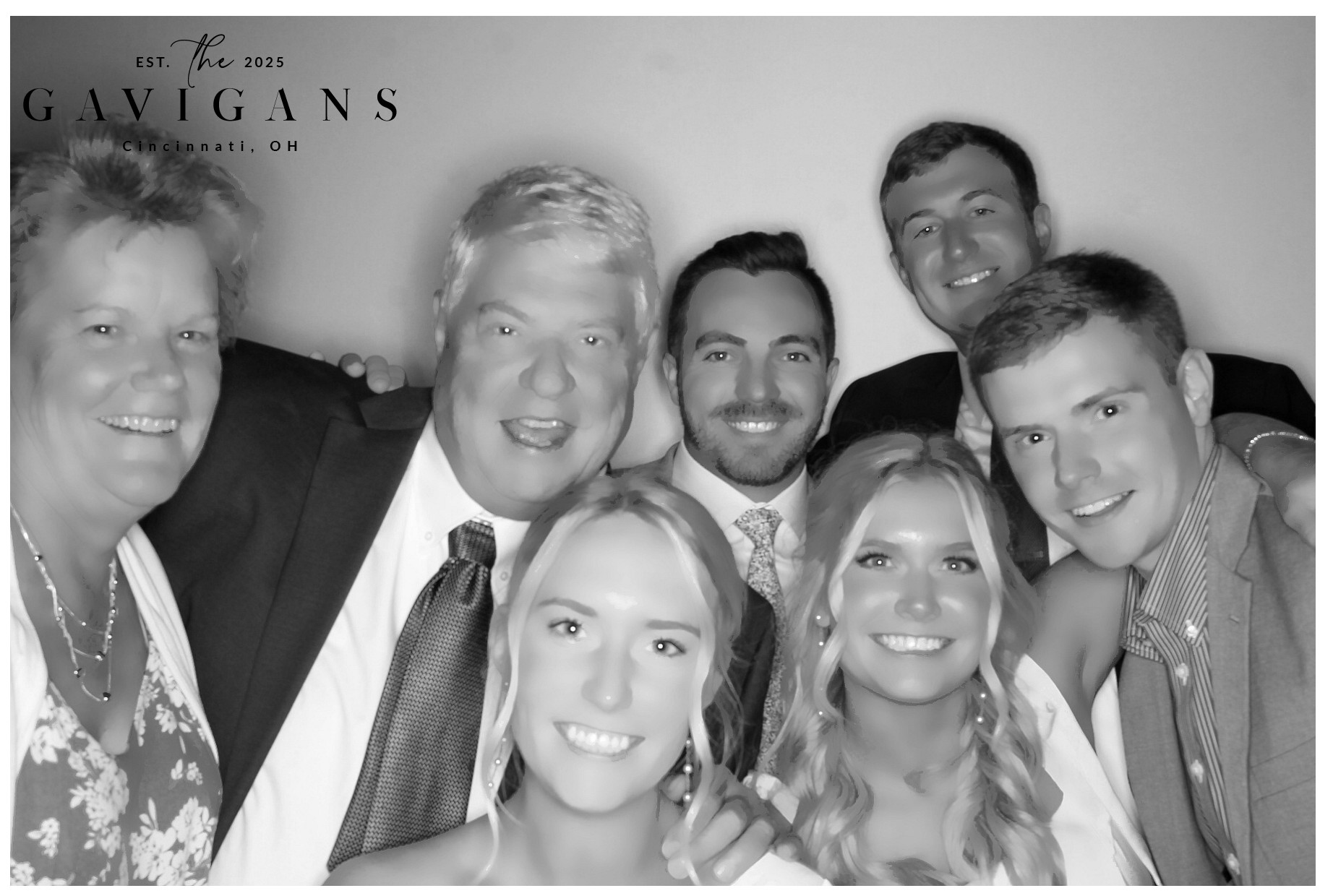 The Gavigan's | View more photos from the event at gallery.photoboothcincy.com/u/PhotoBoothCincy/The-Gavigans