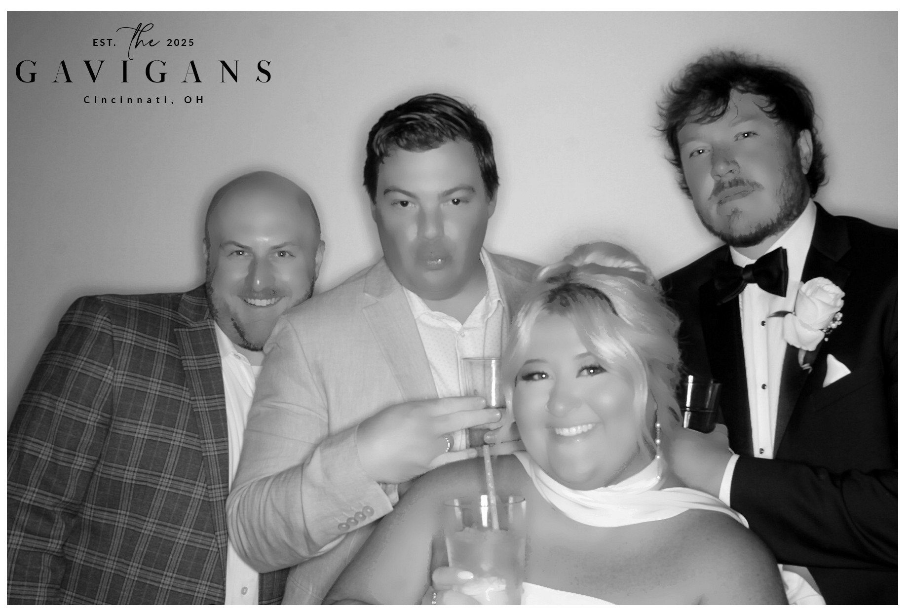 The Gavigan's | View more photos from the event at gallery.photoboothcincy.com/u/PhotoBoothCincy/The-Gavigans