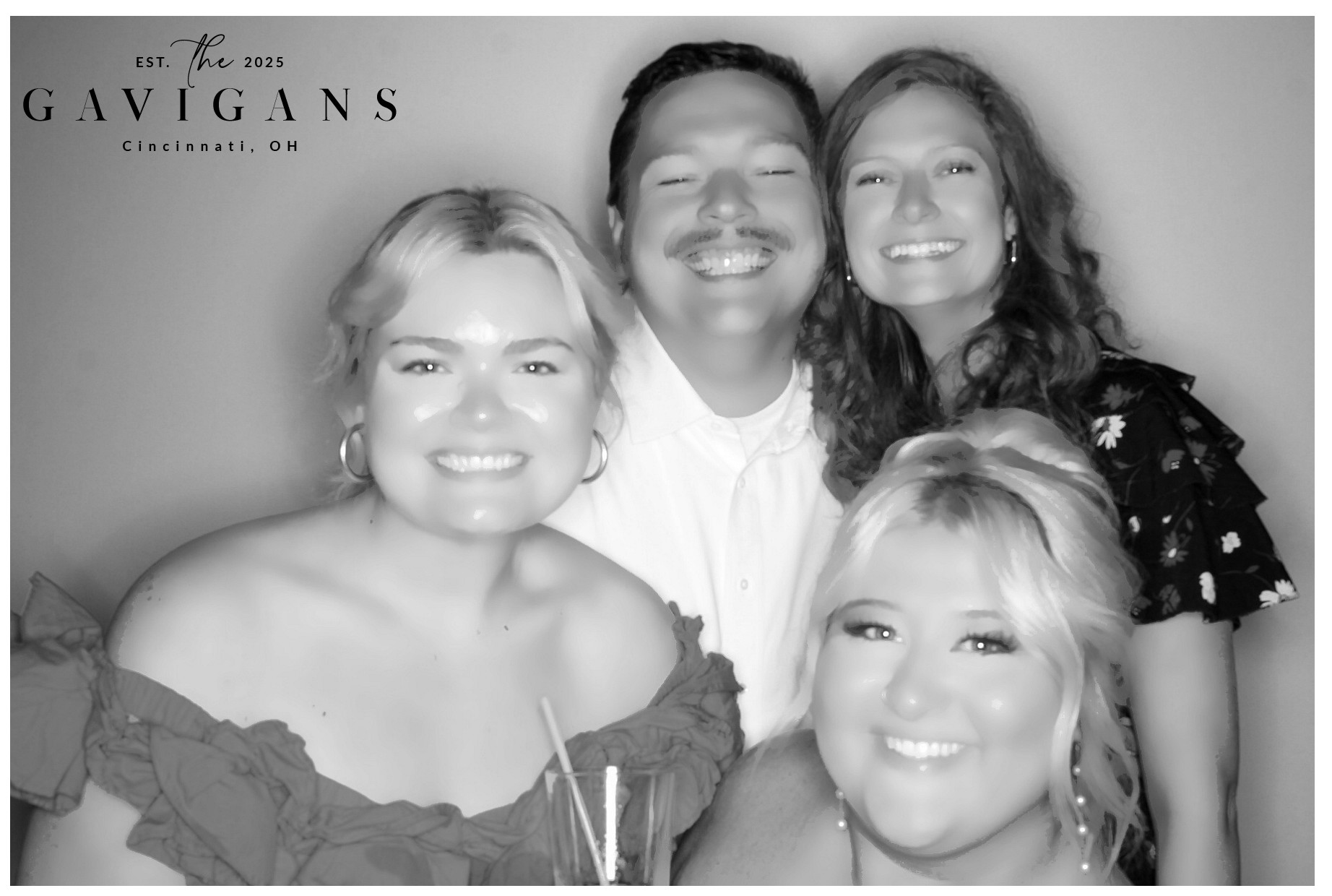 The Gavigan's | View more photos from the event at gallery.photoboothcincy.com/u/PhotoBoothCincy/The-Gavigans