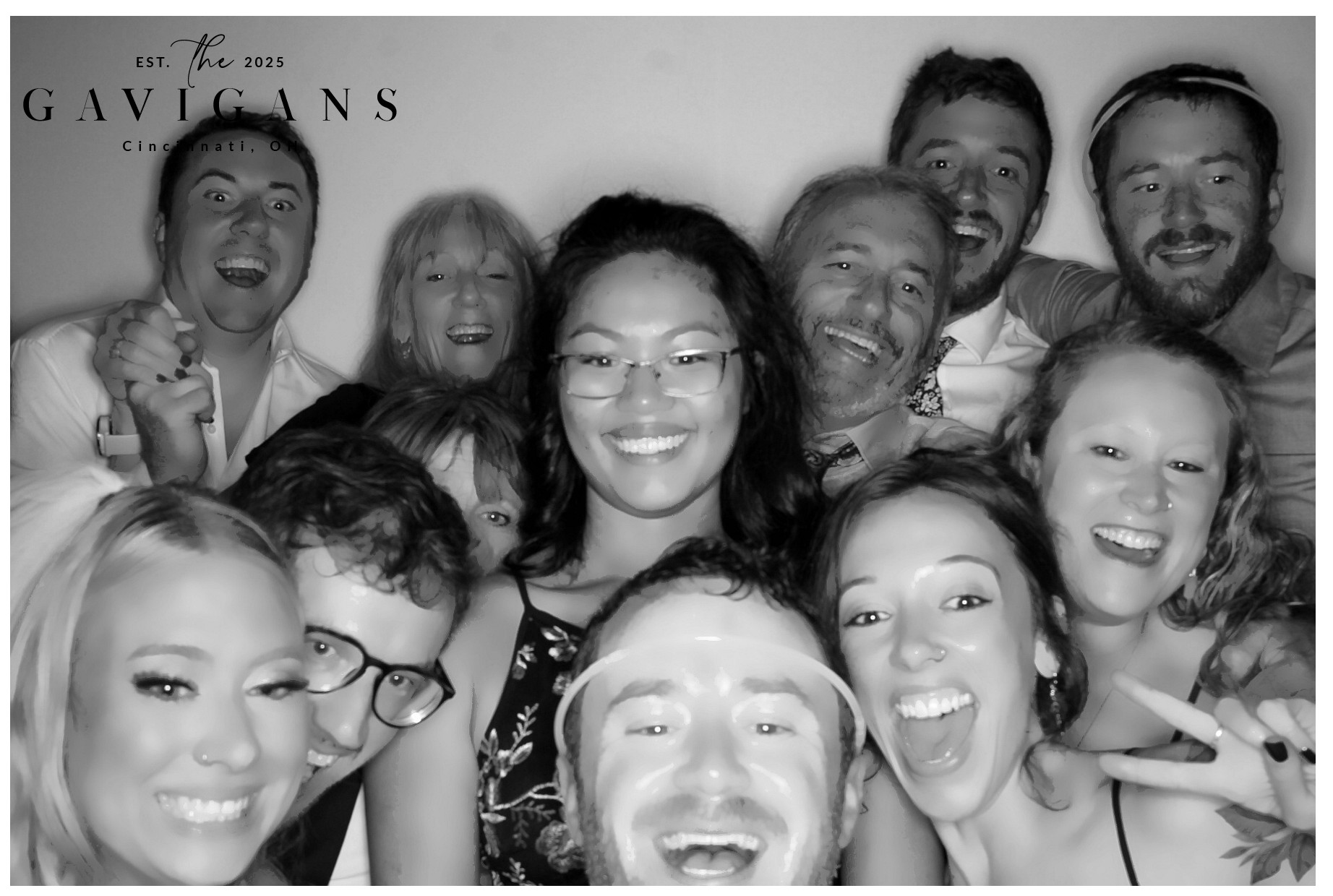 The Gavigan's | View more photos from the event at gallery.photoboothcincy.com/u/PhotoBoothCincy/The-Gavigans