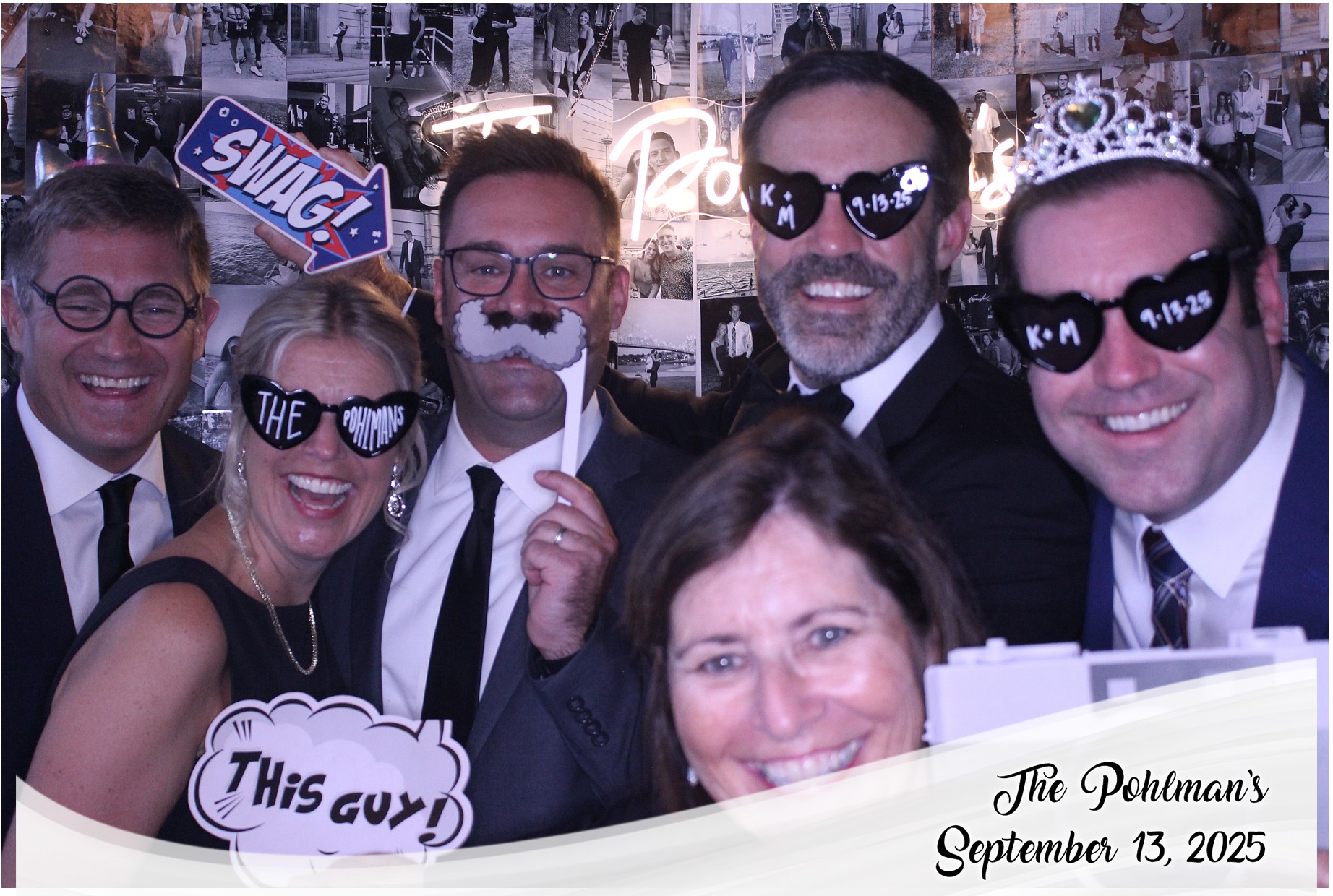 The Pohlmans | View more photos from the event at gallery.photoboothcincy.com/u/PhotoBoothCincy/The-Pohlmans