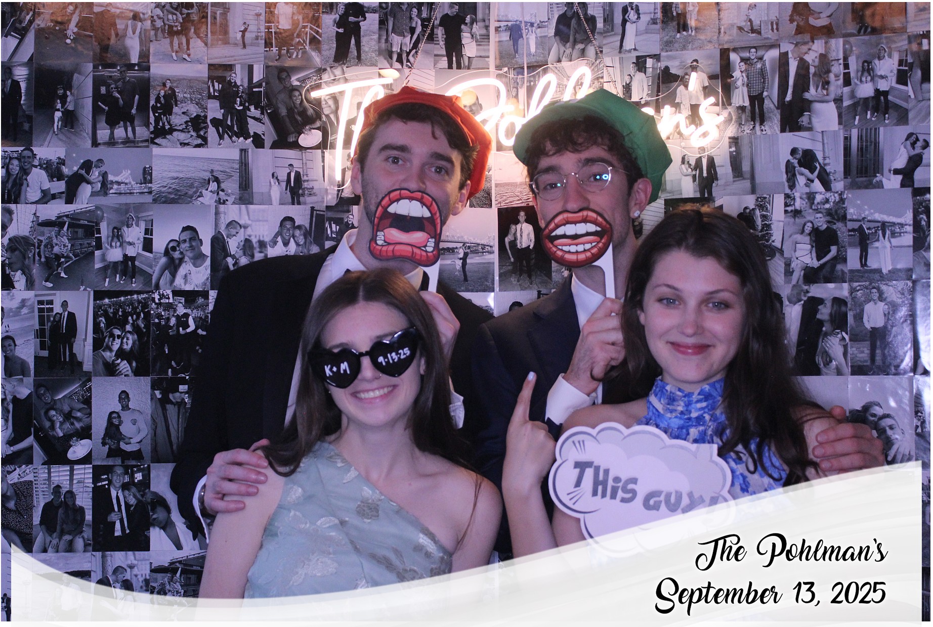 The Pohlmans | View more photos from the event at gallery.photoboothcincy.com/u/PhotoBoothCincy/The-Pohlmans