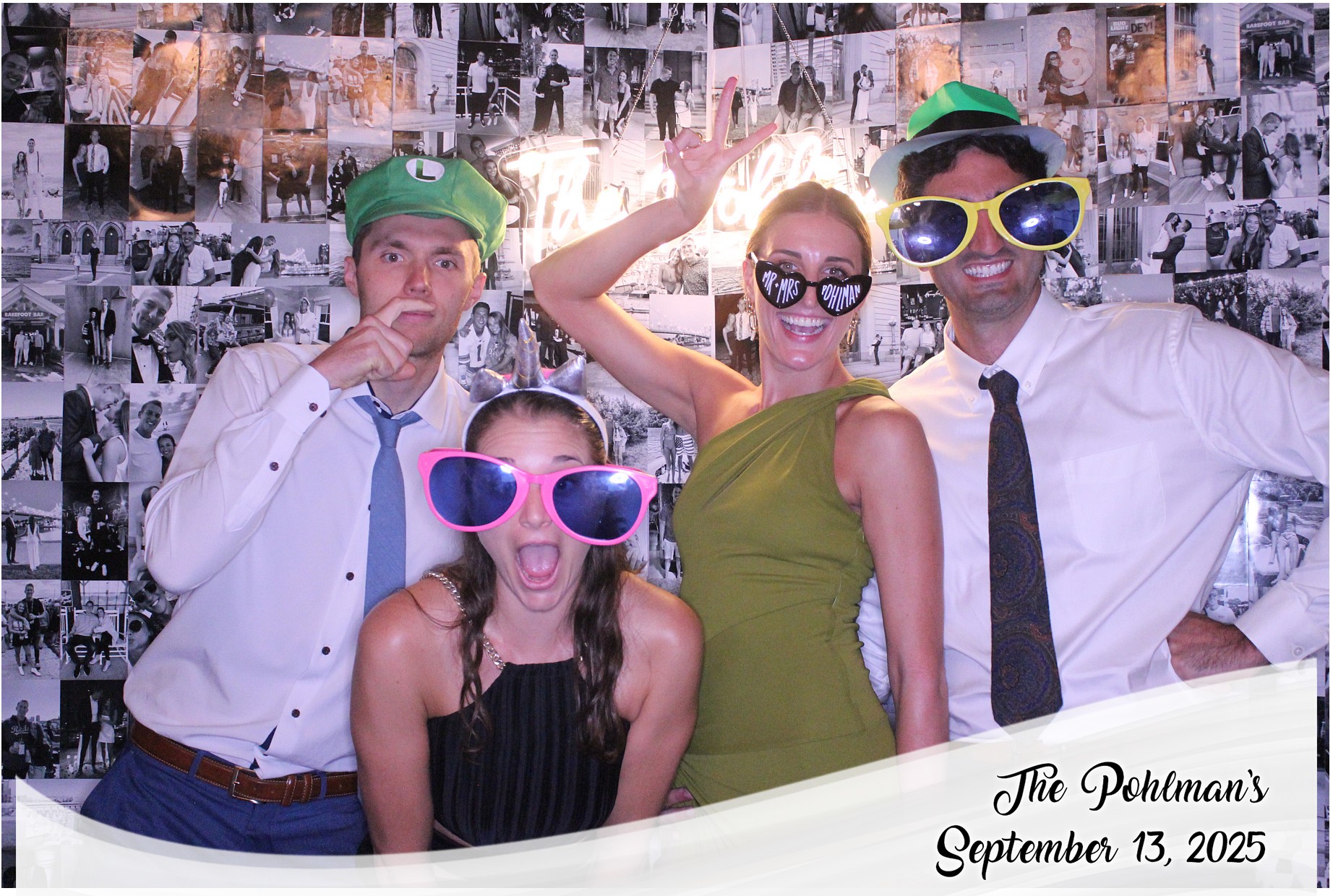 The Pohlmans | View more photos from the event at gallery.photoboothcincy.com/u/PhotoBoothCincy/The-Pohlmans