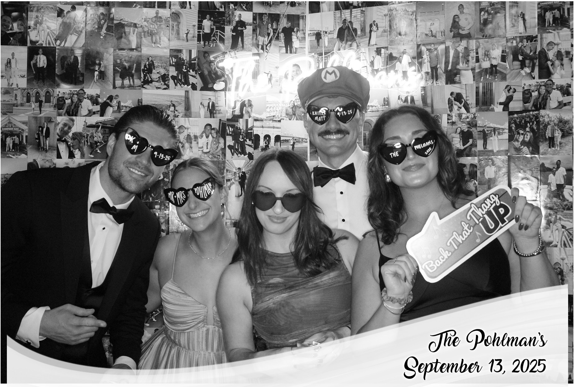 The Pohlmans | View more photos from the event at gallery.photoboothcincy.com/u/PhotoBoothCincy/The-Pohlmans