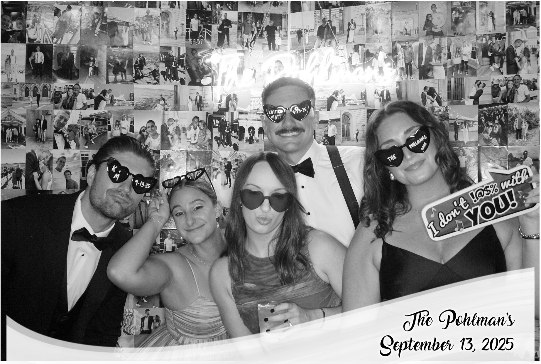 The Pohlmans | View more photos from the event at gallery.photoboothcincy.com/u/PhotoBoothCincy/The-Pohlmans