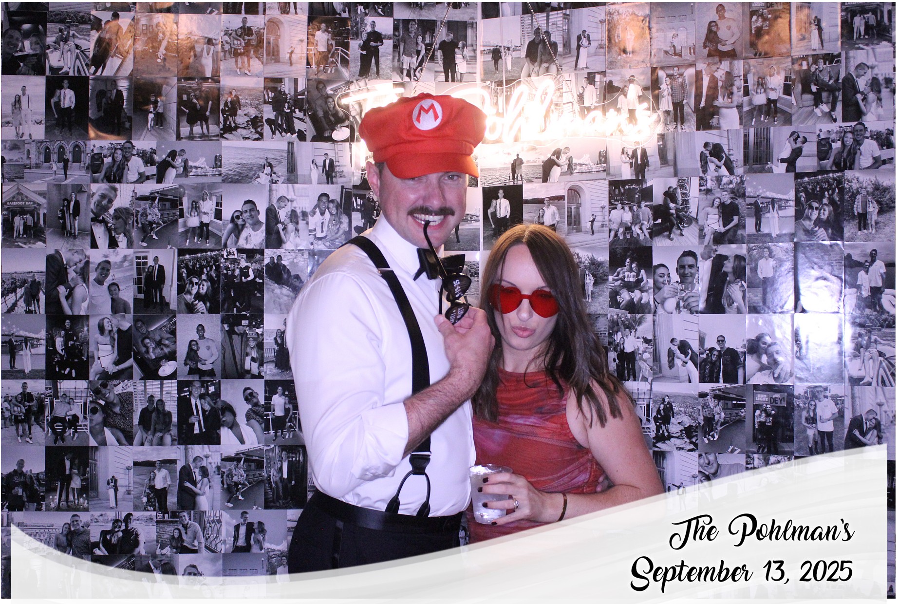 The Pohlmans | View more photos from the event at gallery.photoboothcincy.com/u/PhotoBoothCincy/The-Pohlmans