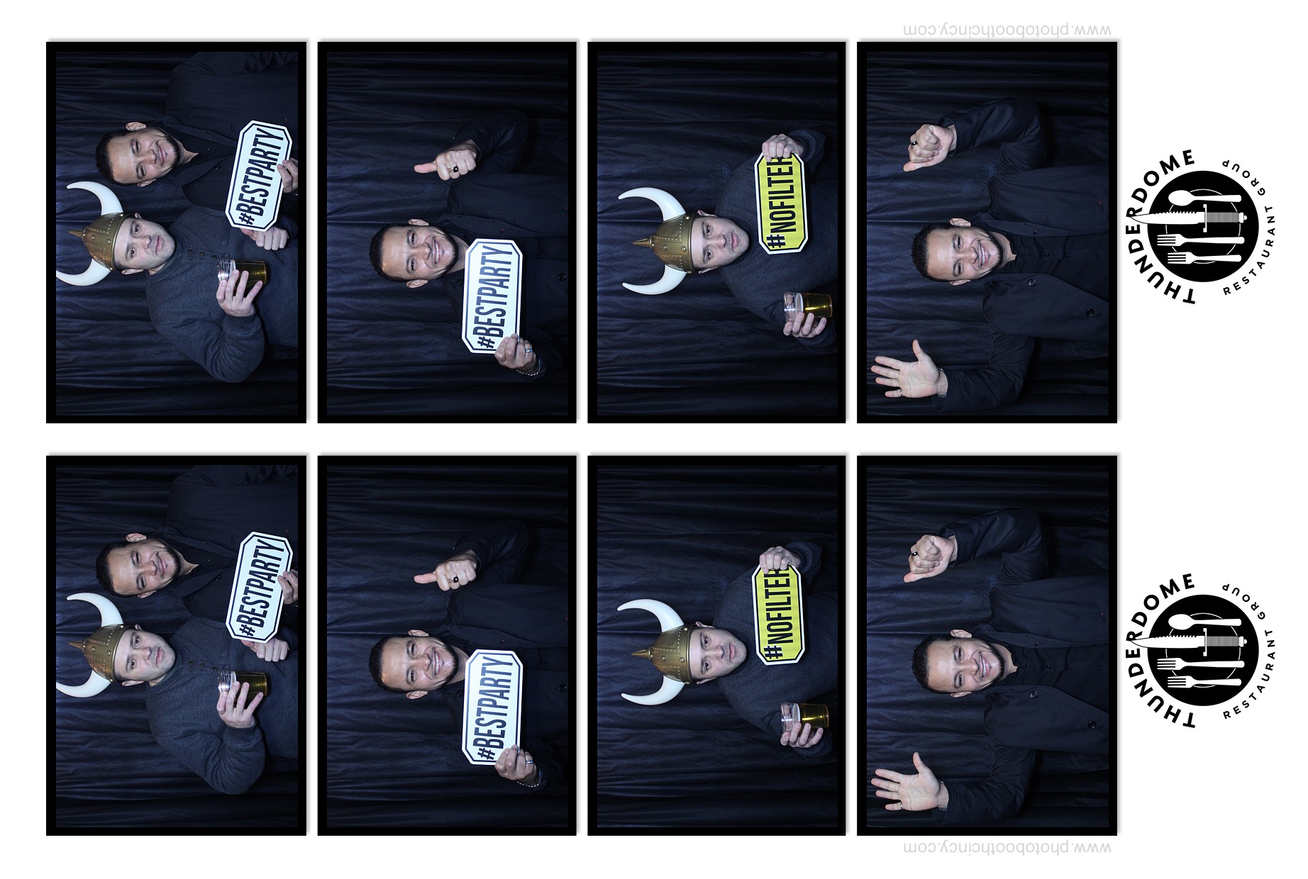 Thunderdome Restauraunt Group Super Bowl | View more photos from the event at gallery.photoboothcincy.com/u/PhotoBoothCincy/Thunderdome-Restauraunt-Group-Super-Bowl