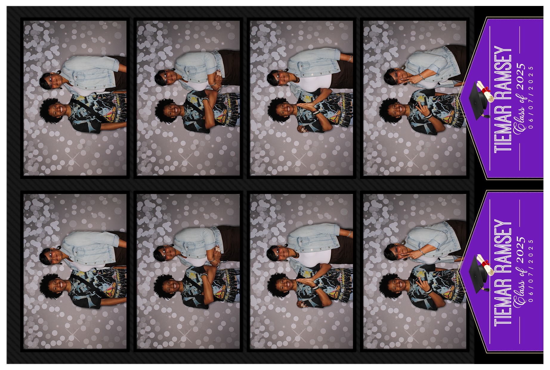 Tiemar Grad Party | View more photos from the event at gallery.photoboothcincy.com/u/PhotoBoothCincy/Tiemar-Grad-Party