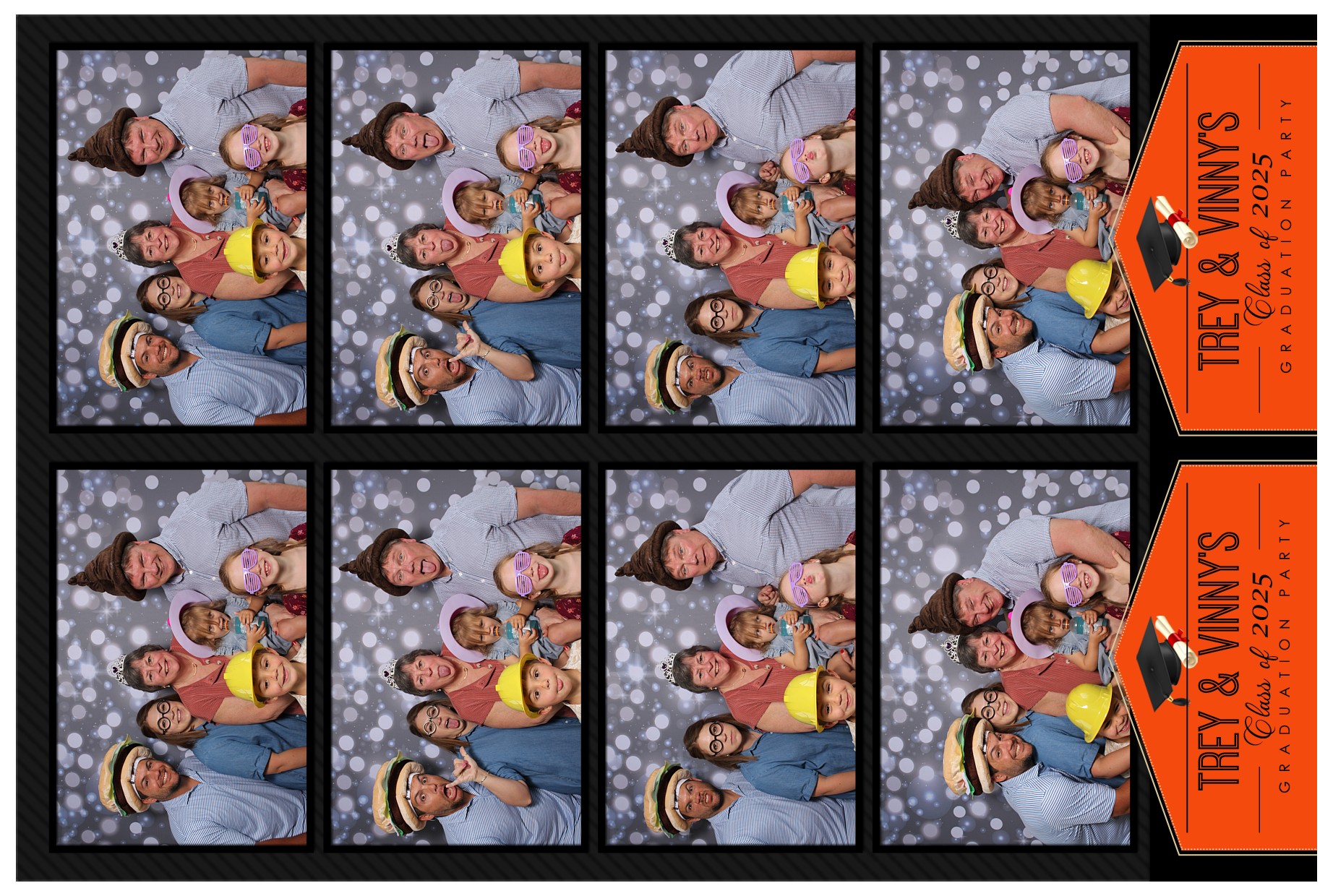 Trey & Vincent's grad party | View more photos from the event at gallery.photoboothcincy.com/u/PhotoBoothCincy/Trey-Vincents-grad-party