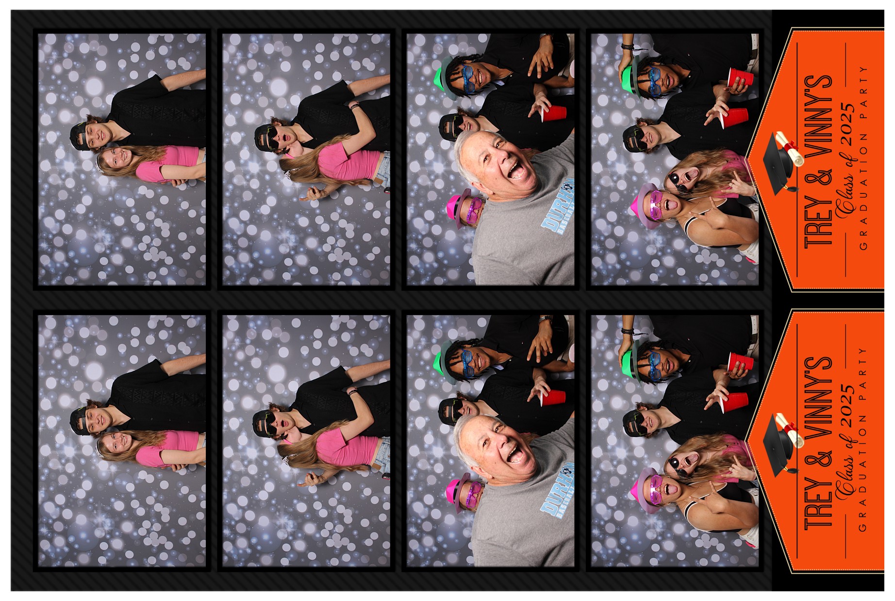 Trey & Vincent's grad party | View more photos from the event at gallery.photoboothcincy.com/u/PhotoBoothCincy/Trey-Vincents-grad-party