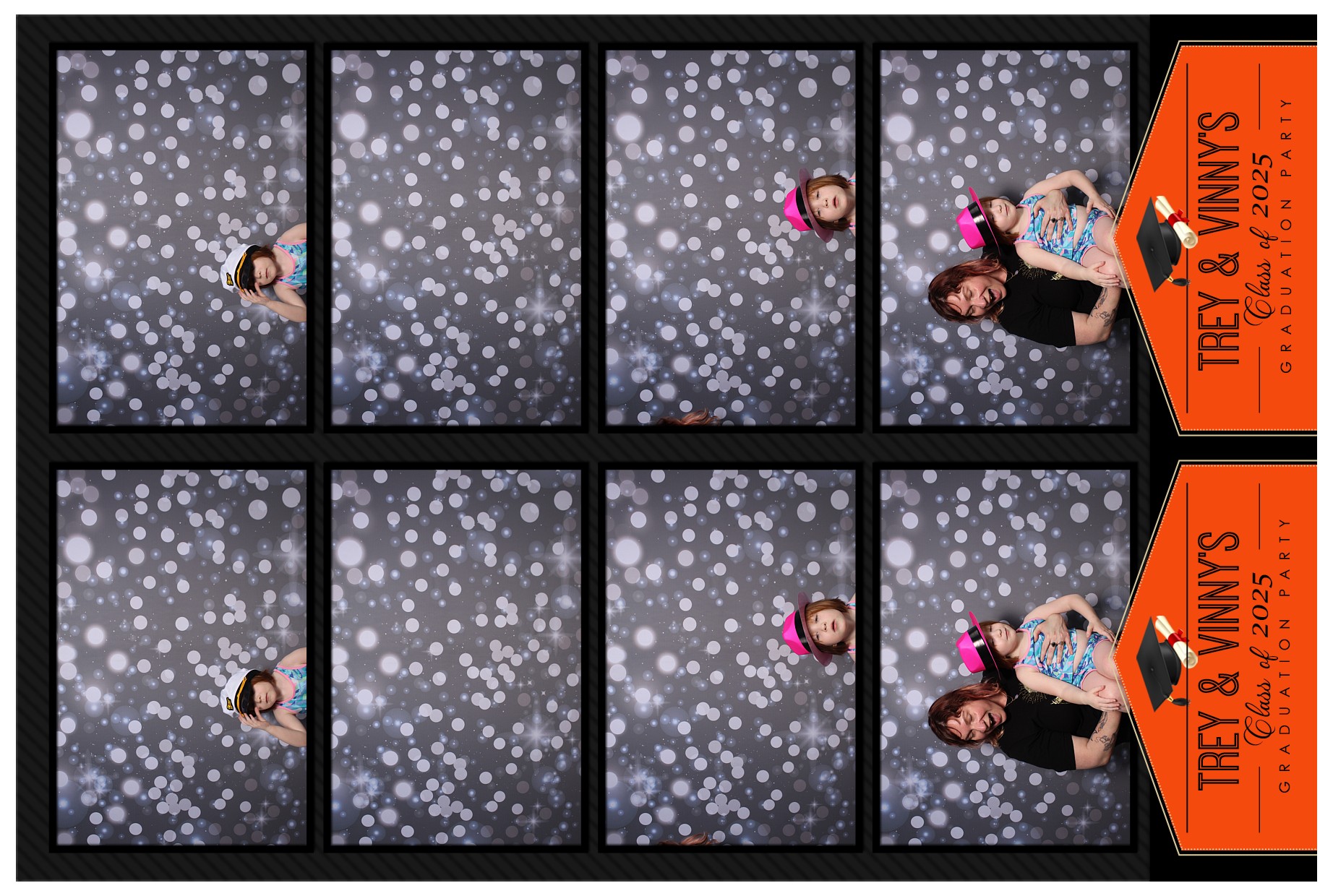 Trey & Vincent's grad party | View more photos from the event at gallery.photoboothcincy.com/u/PhotoBoothCincy/Trey-Vincents-grad-party