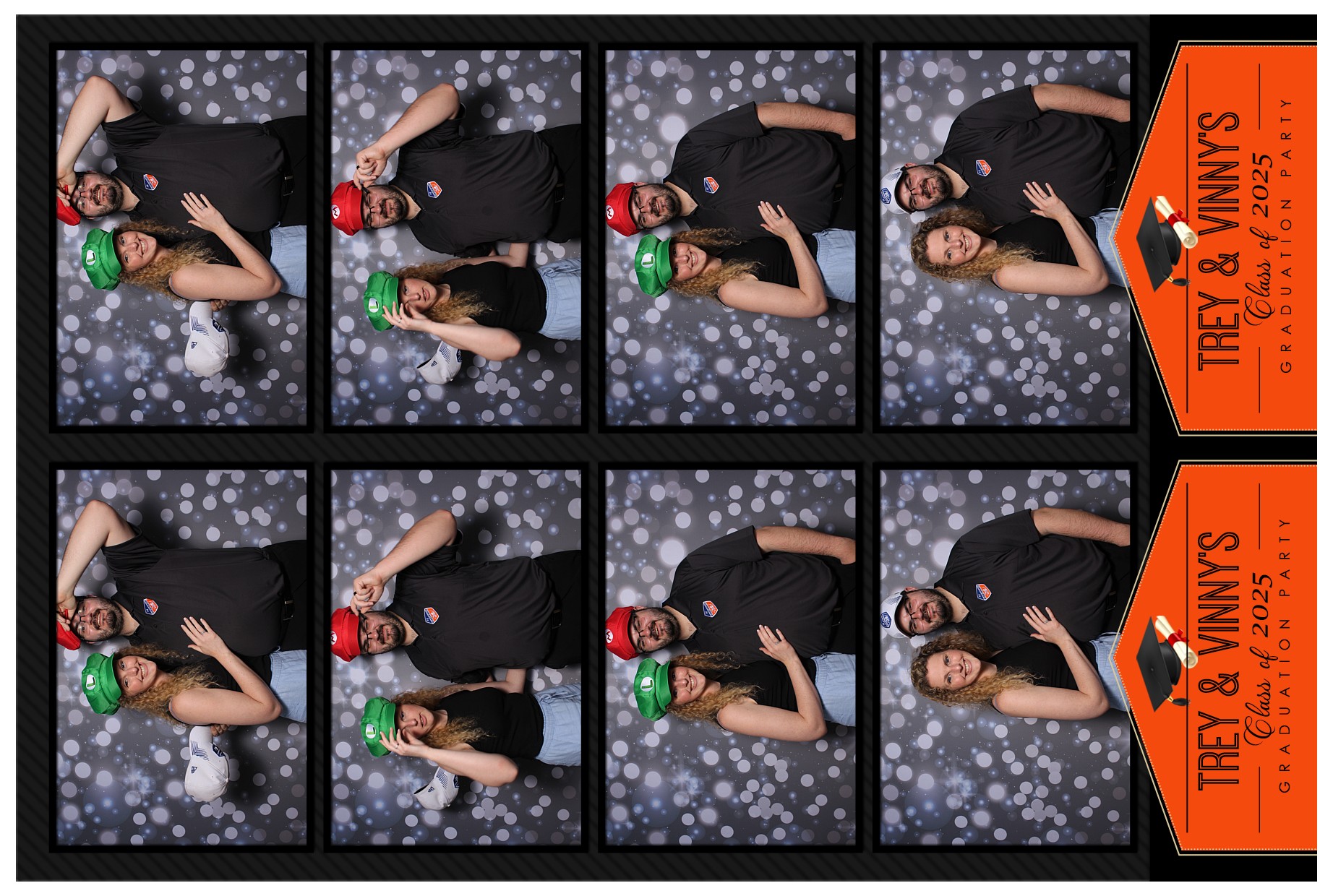 Trey & Vincent's grad party | View more photos from the event at gallery.photoboothcincy.com/u/PhotoBoothCincy/Trey-Vincents-grad-party