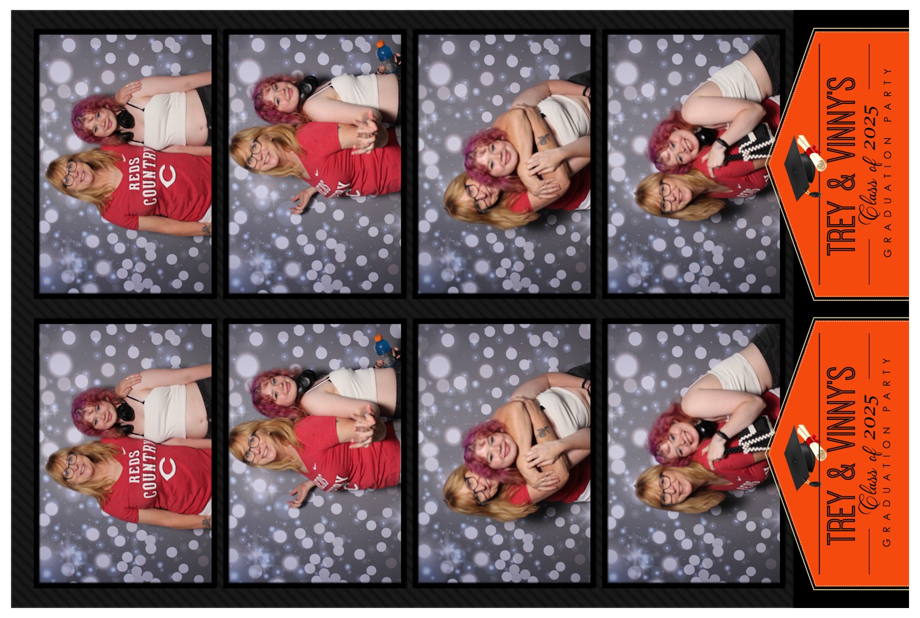 Trey & Vincent's grad party | View more photos from the event at gallery.photoboothcincy.com/u/PhotoBoothCincy/Trey-Vincents-grad-party