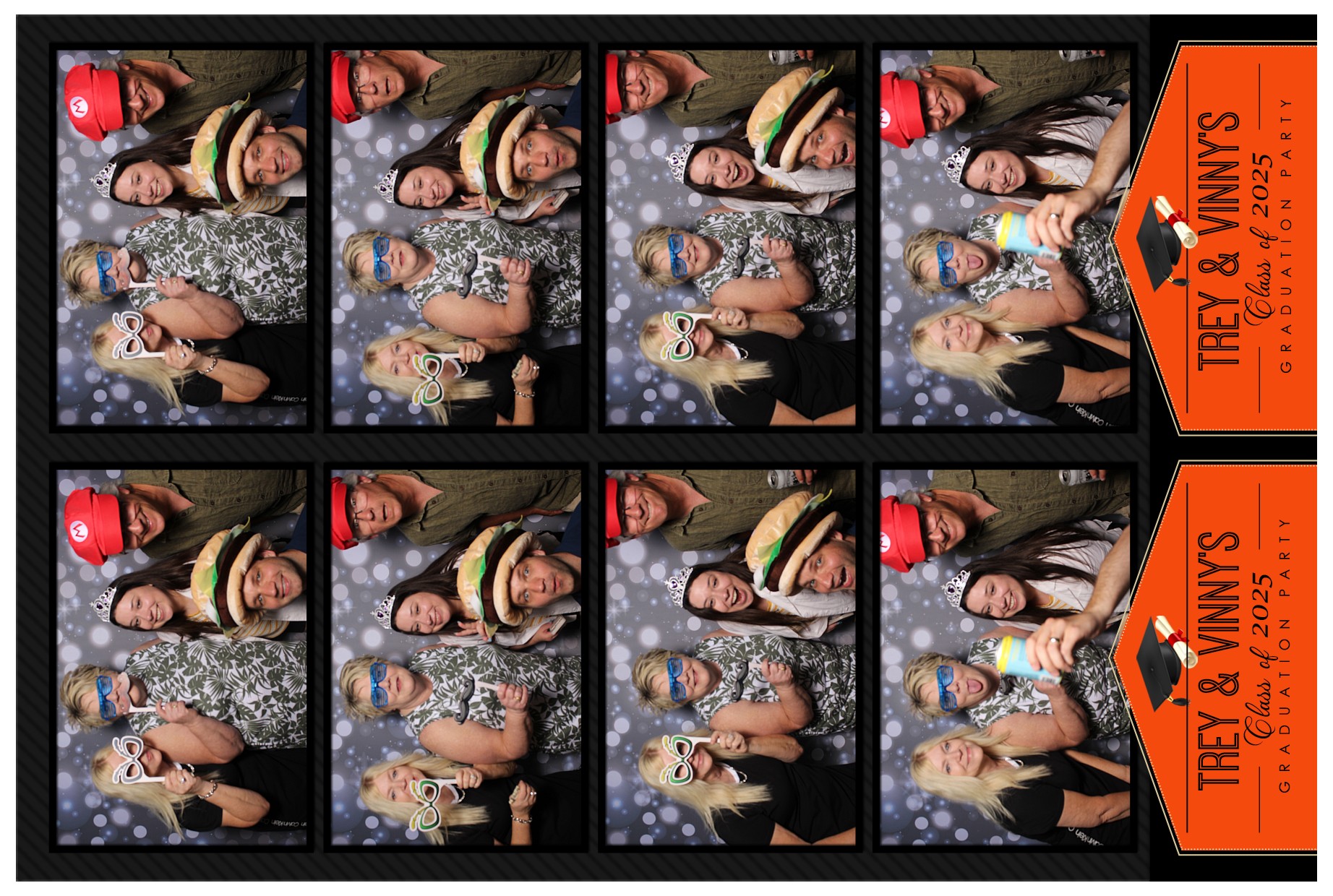 Trey & Vincent's grad party | View more photos from the event at gallery.photoboothcincy.com/u/PhotoBoothCincy/Trey-Vincents-grad-party