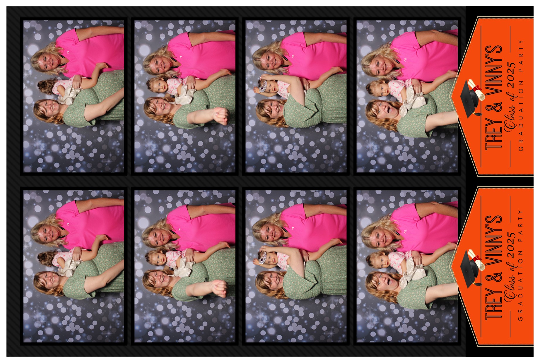 Trey & Vincent's grad party | View more photos from the event at gallery.photoboothcincy.com/u/PhotoBoothCincy/Trey-Vincents-grad-party