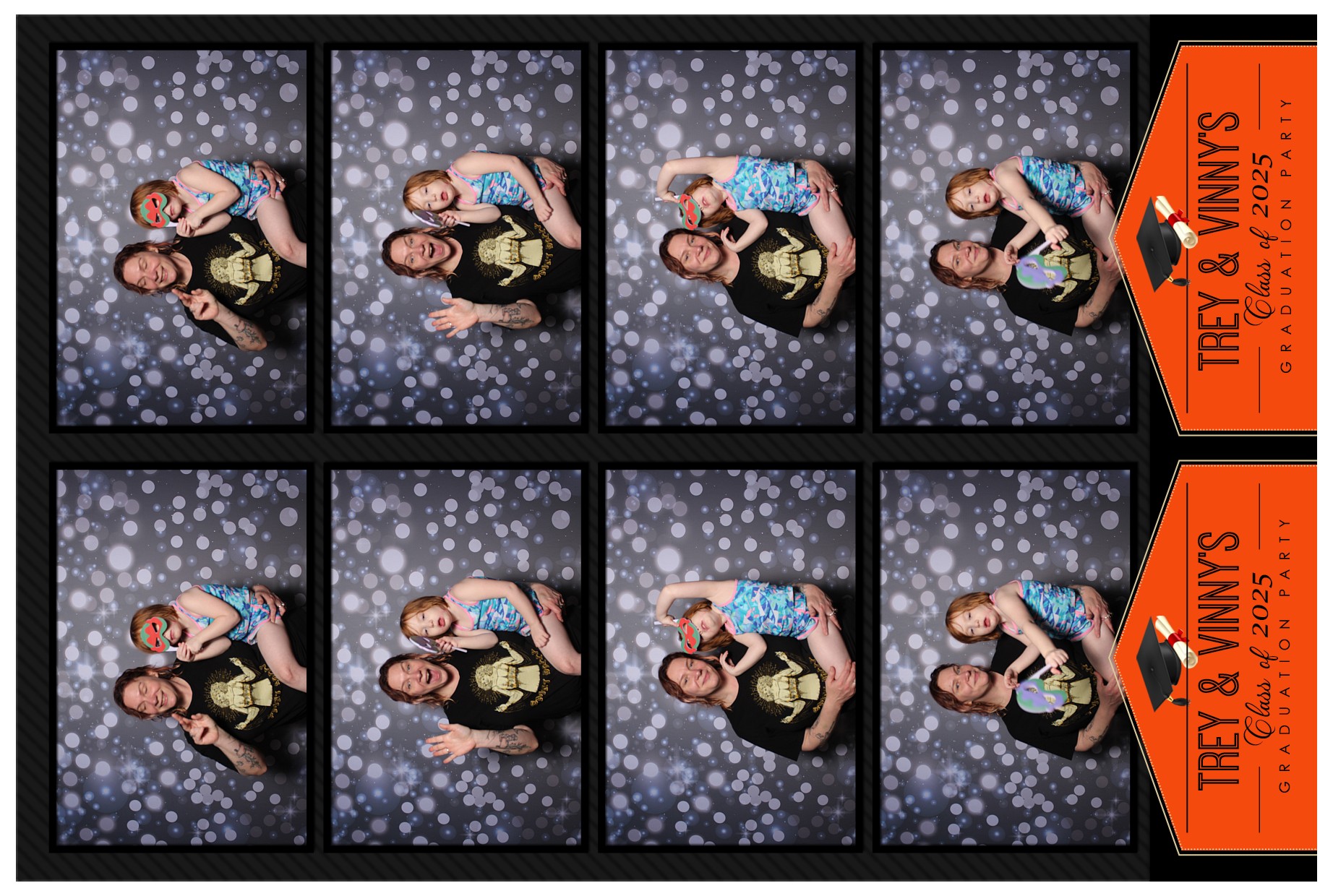 Trey & Vincent's grad party | View more photos from the event at gallery.photoboothcincy.com/u/PhotoBoothCincy/Trey-Vincents-grad-party