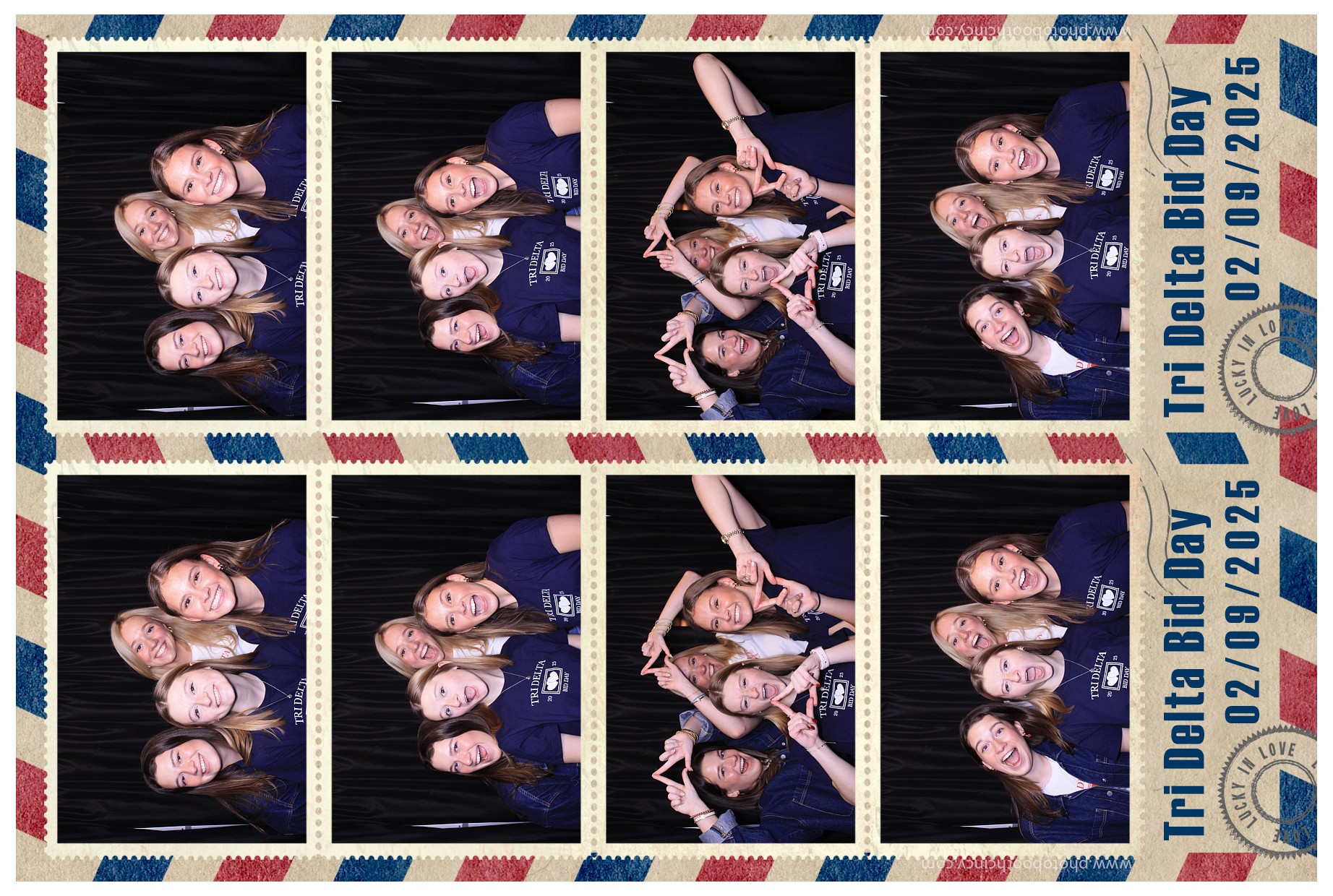 Tri Delta Bid Day!  | View more photos from the event at gallery.photoboothcincy.com/u/PhotoBoothCincy/Tri-Delta-Bid-Day