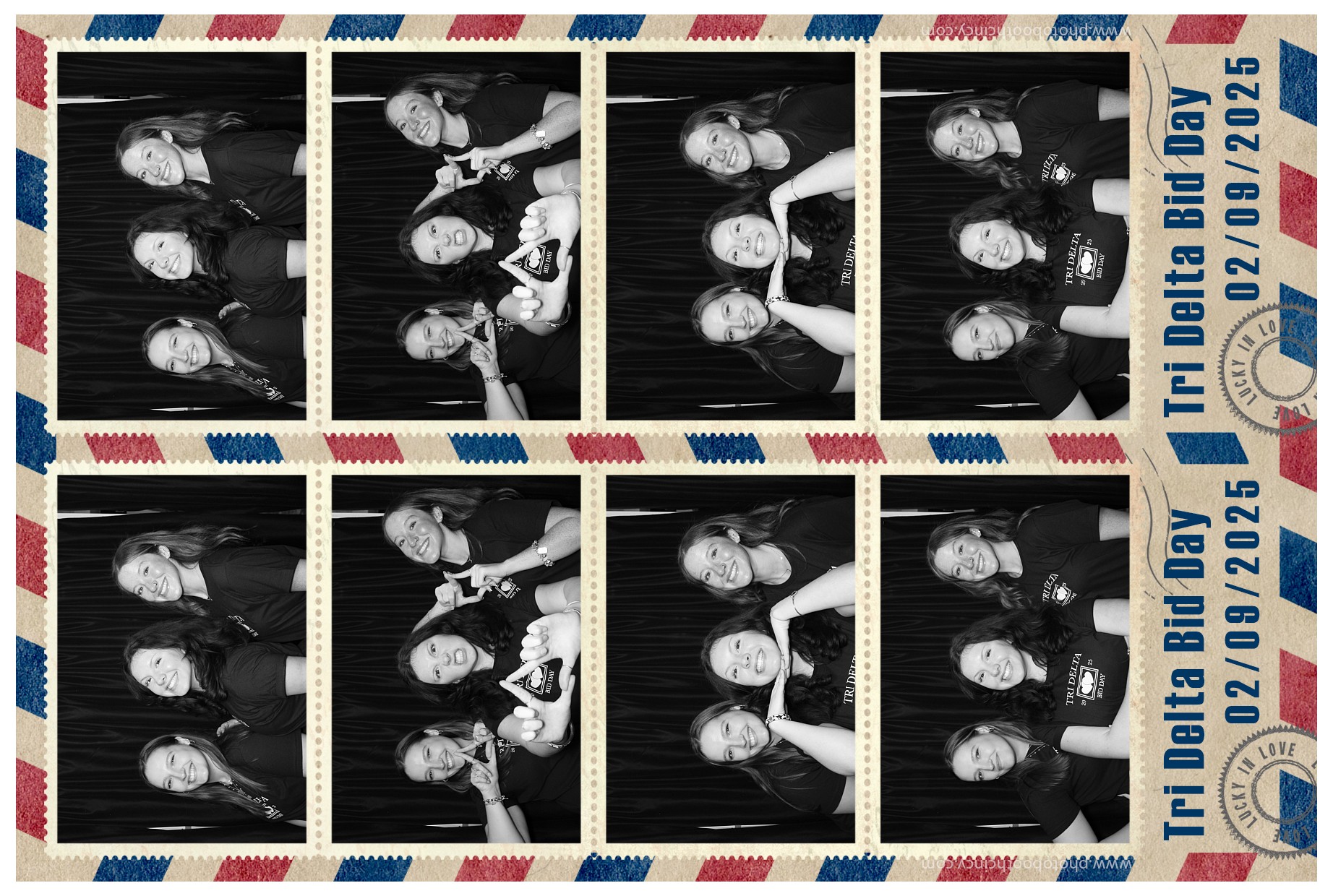 Tri Delta Bid Day!  | View more photos from the event at gallery.photoboothcincy.com/u/PhotoBoothCincy/Tri-Delta-Bid-Day