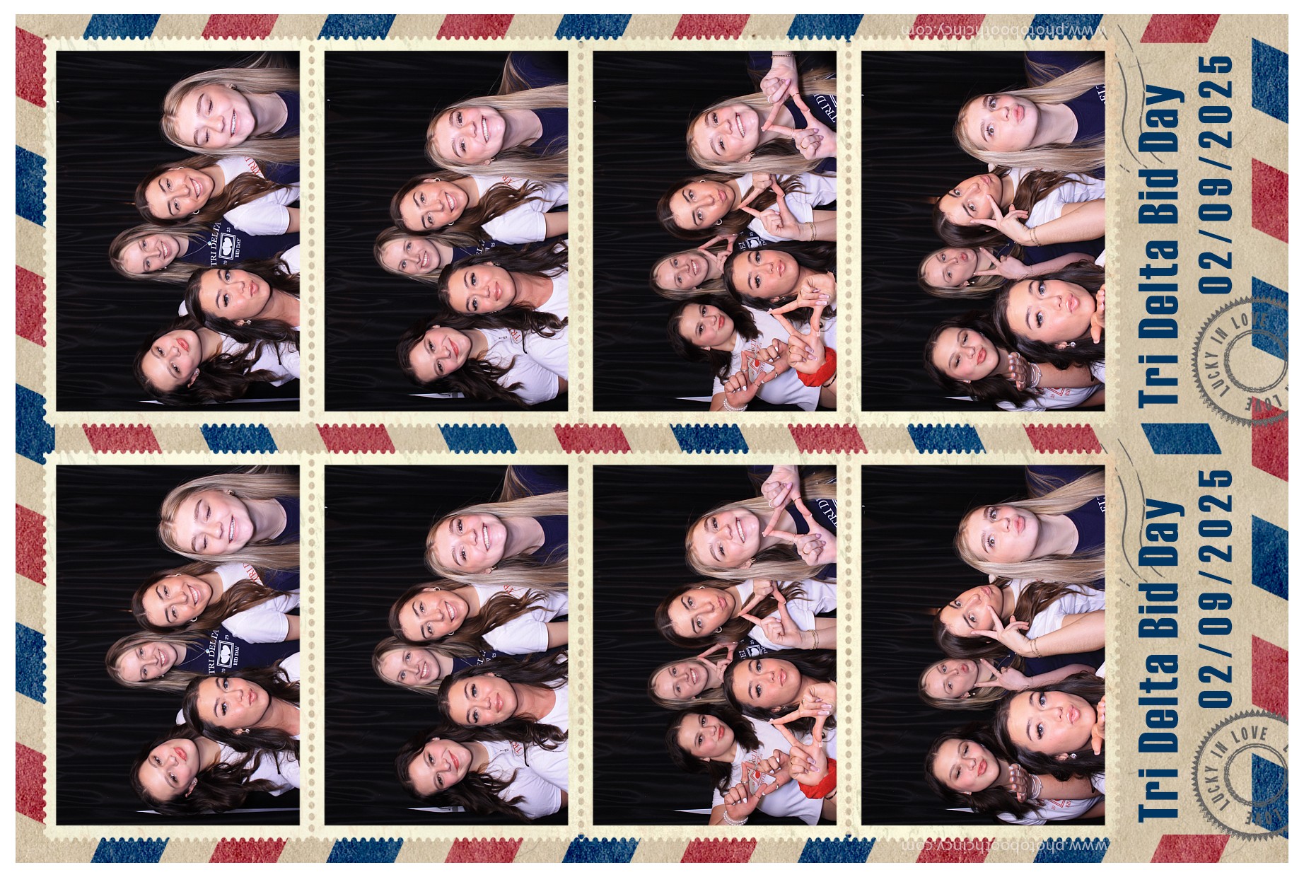 Tri Delta Bid Day!  | View more photos from the event at gallery.photoboothcincy.com/u/PhotoBoothCincy/Tri-Delta-Bid-Day