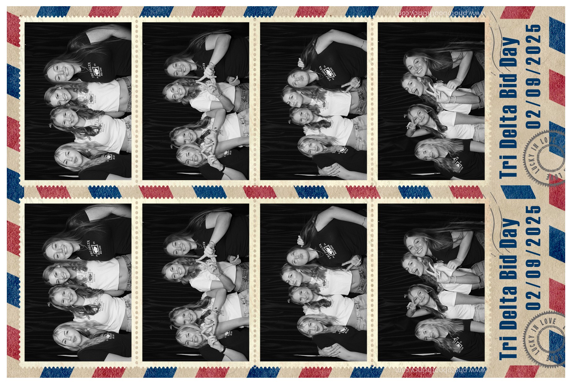 Tri Delta Bid Day!  | View more photos from the event at gallery.photoboothcincy.com/u/PhotoBoothCincy/Tri-Delta-Bid-Day