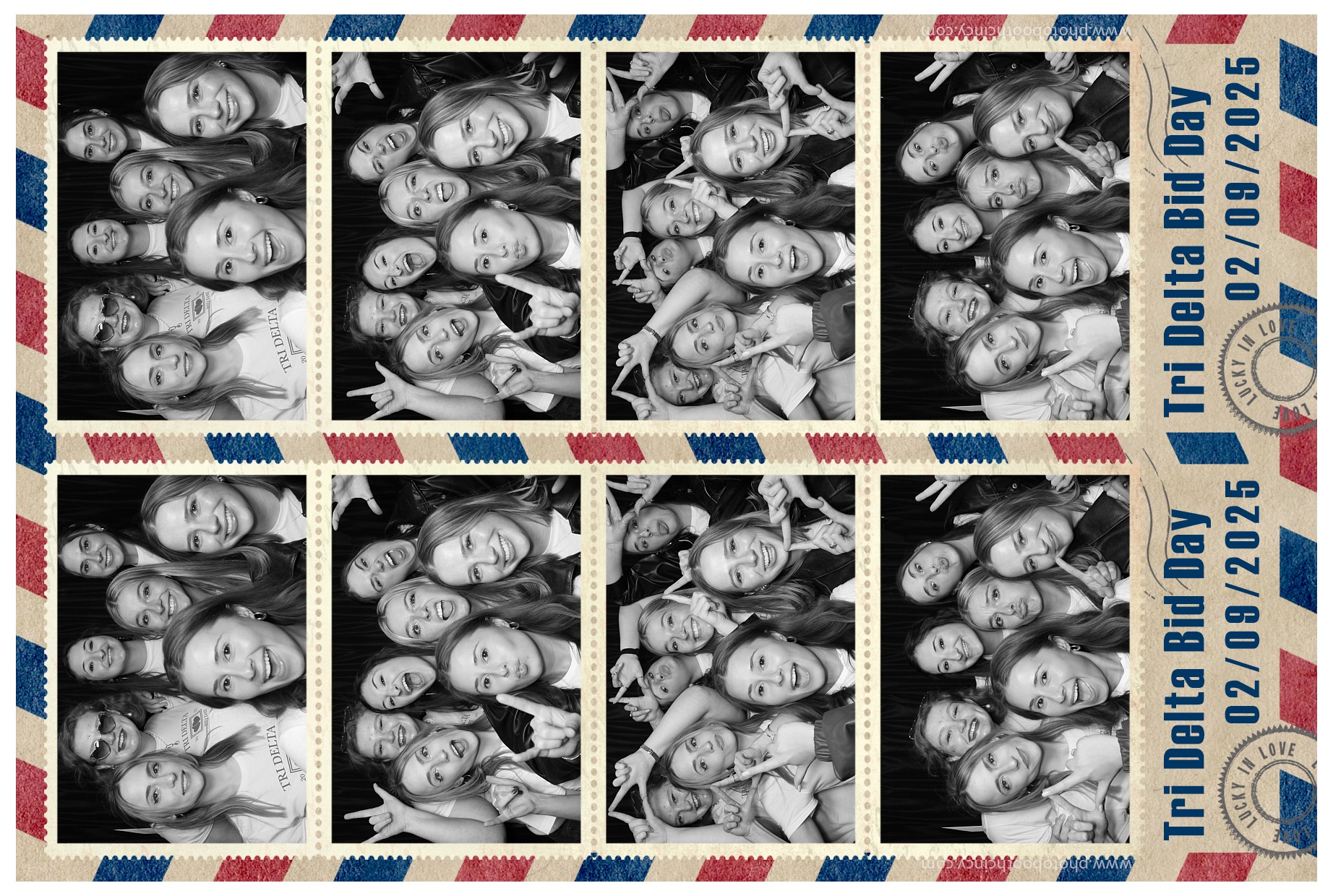 Tri Delta Bid Day!  | View more photos from the event at gallery.photoboothcincy.com/u/PhotoBoothCincy/Tri-Delta-Bid-Day