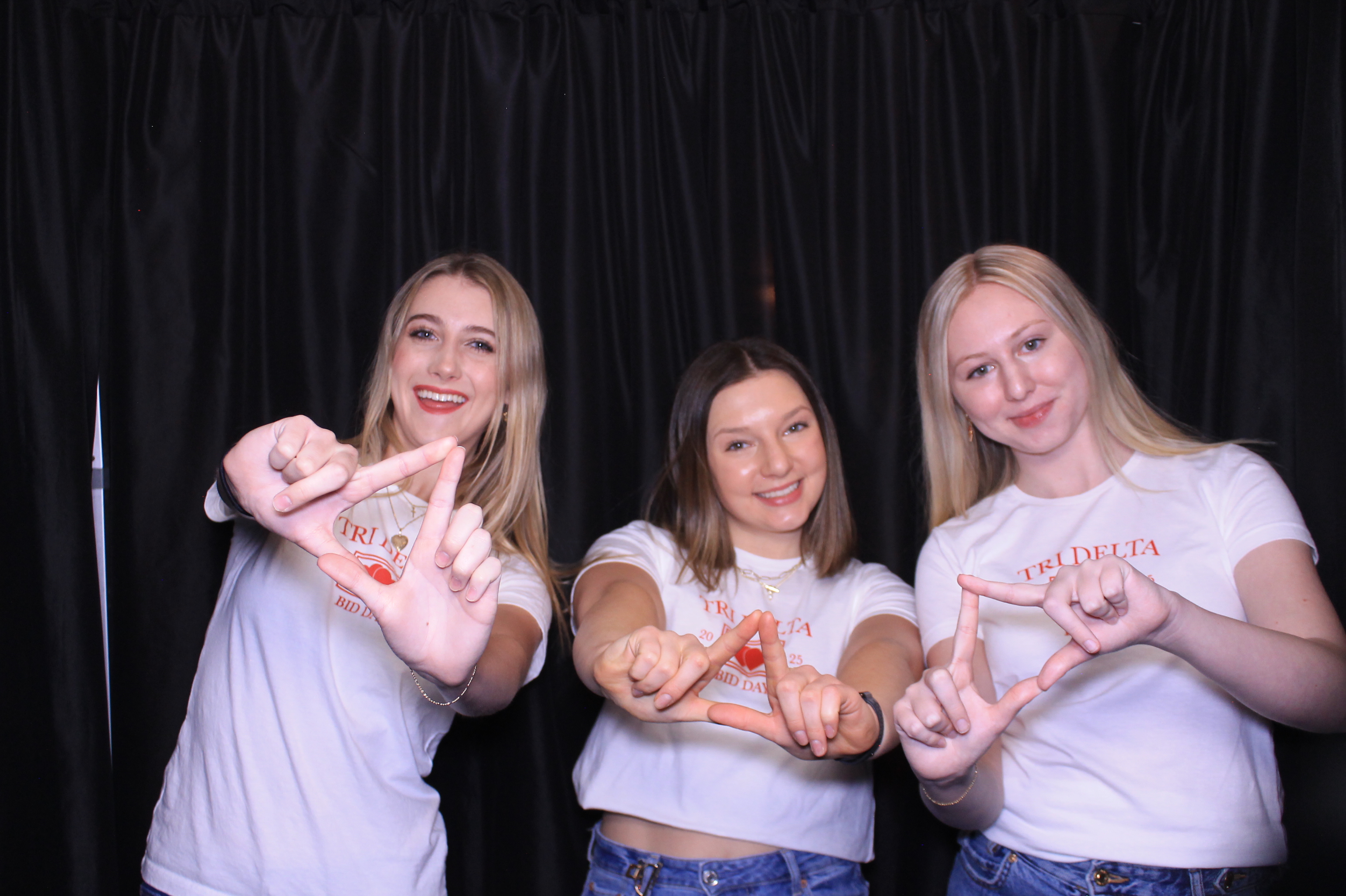 Tri Delta Bid Day!  | View more photos from the event at gallery.photoboothcincy.com/u/PhotoBoothCincy/Tri-Delta-Bid-Day