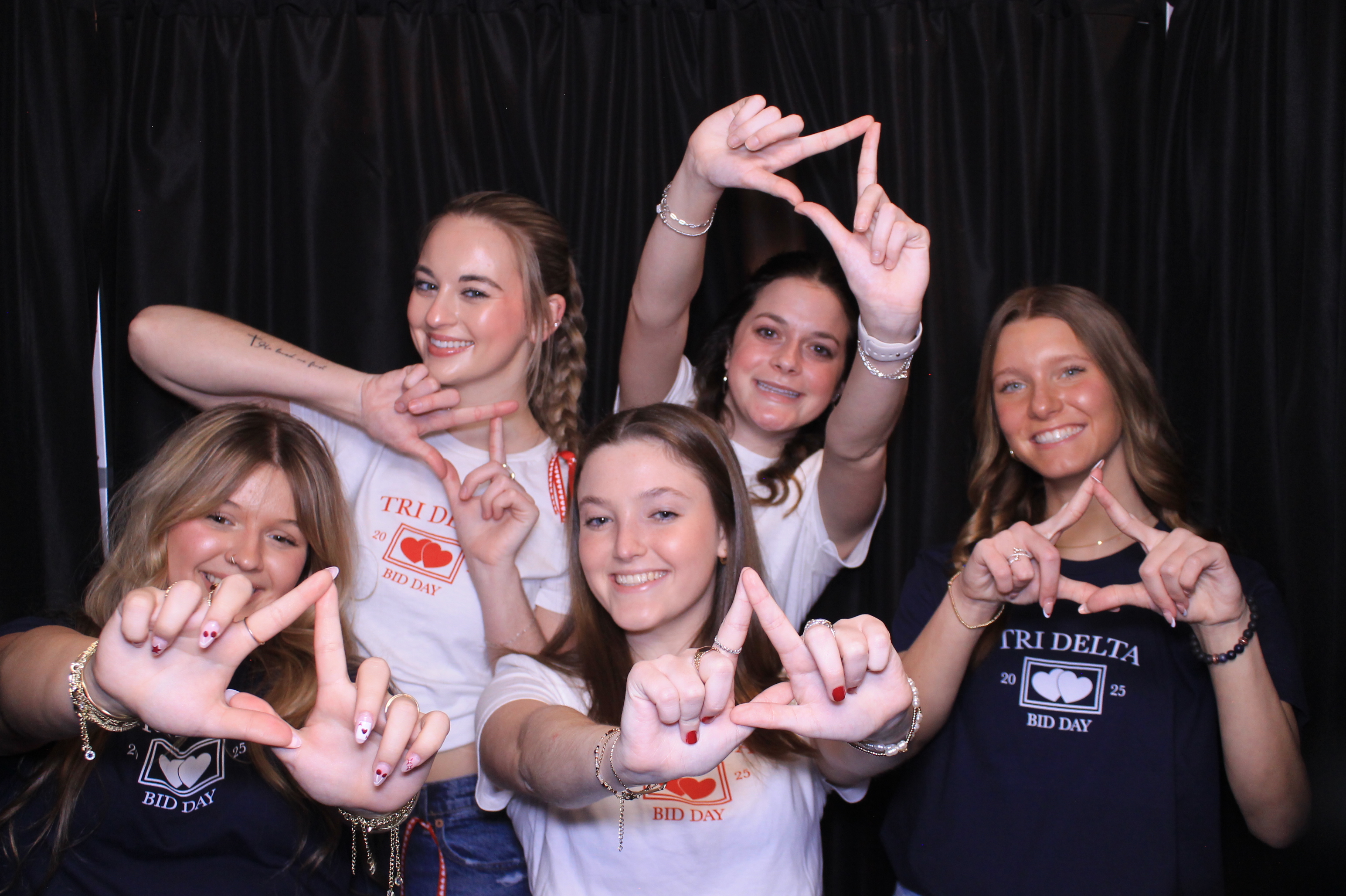 Tri Delta Bid Day!  | View more photos from the event at gallery.photoboothcincy.com/u/PhotoBoothCincy/Tri-Delta-Bid-Day