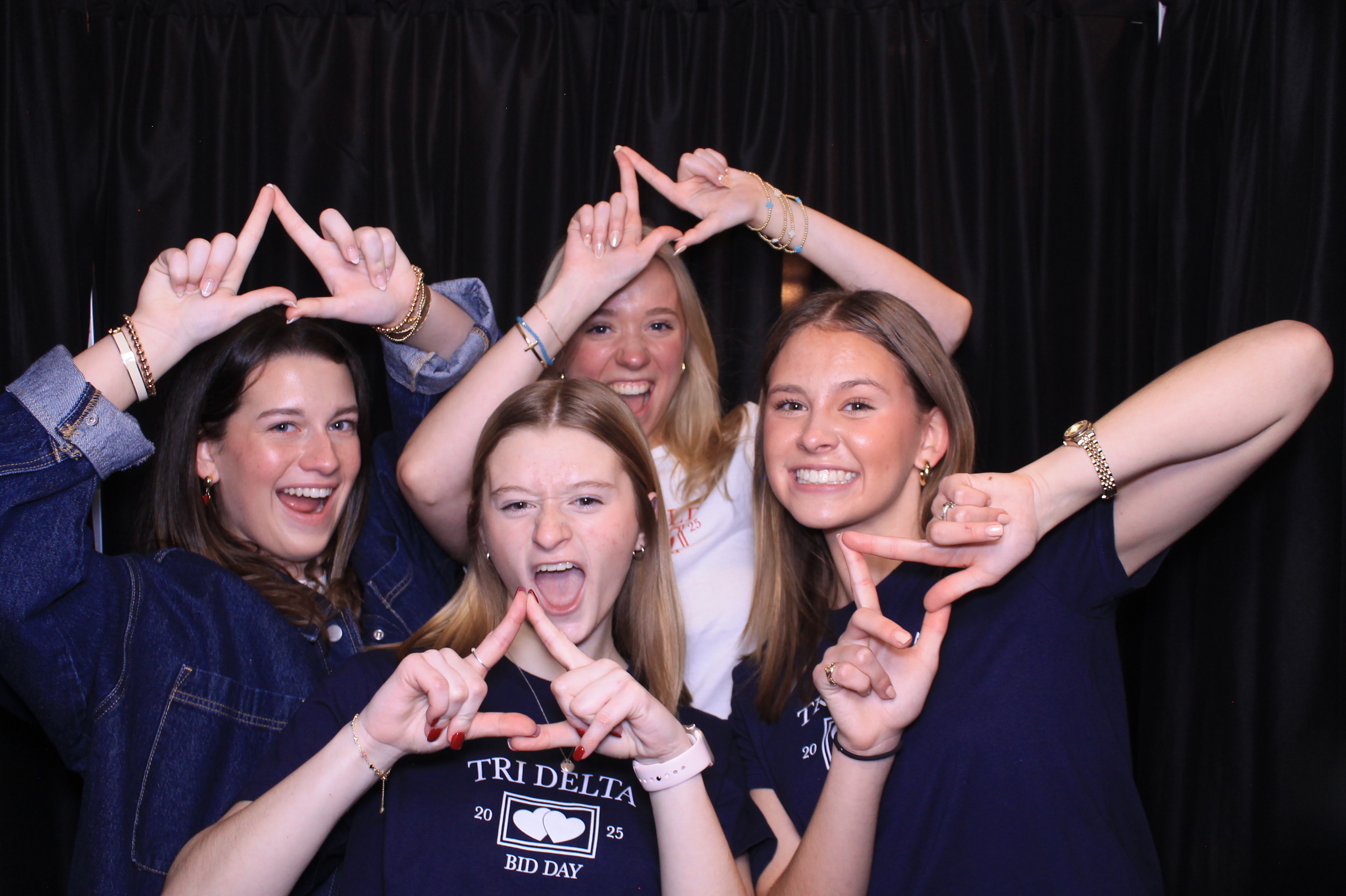 Tri Delta Bid Day!  | View more photos from the event at gallery.photoboothcincy.com/u/PhotoBoothCincy/Tri-Delta-Bid-Day
