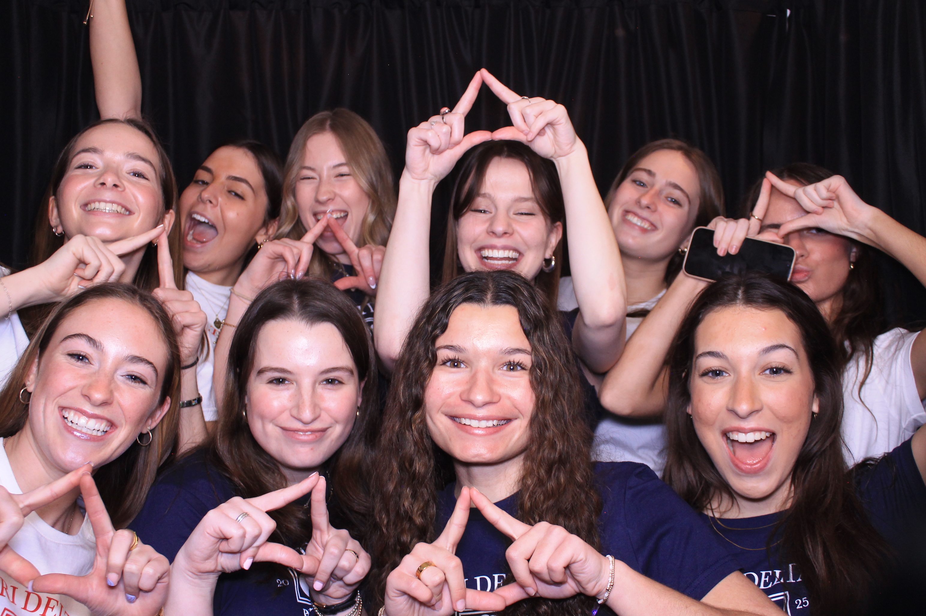 Tri Delta Bid Day!  | View more photos from the event at gallery.photoboothcincy.com/u/PhotoBoothCincy/Tri-Delta-Bid-Day