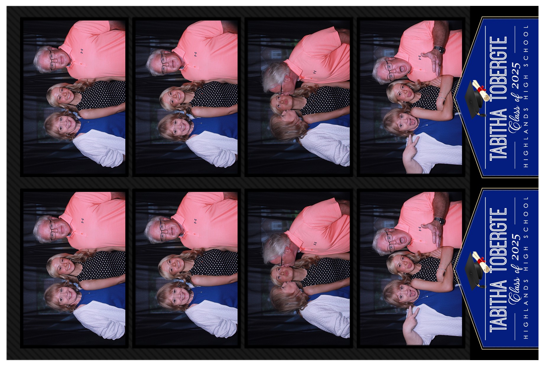 Tricira Tobergte Grad Party | View more photos from the event at gallery.photoboothcincy.com/u/PhotoBoothCincy/Tricira-Tobergte-Grad-Party