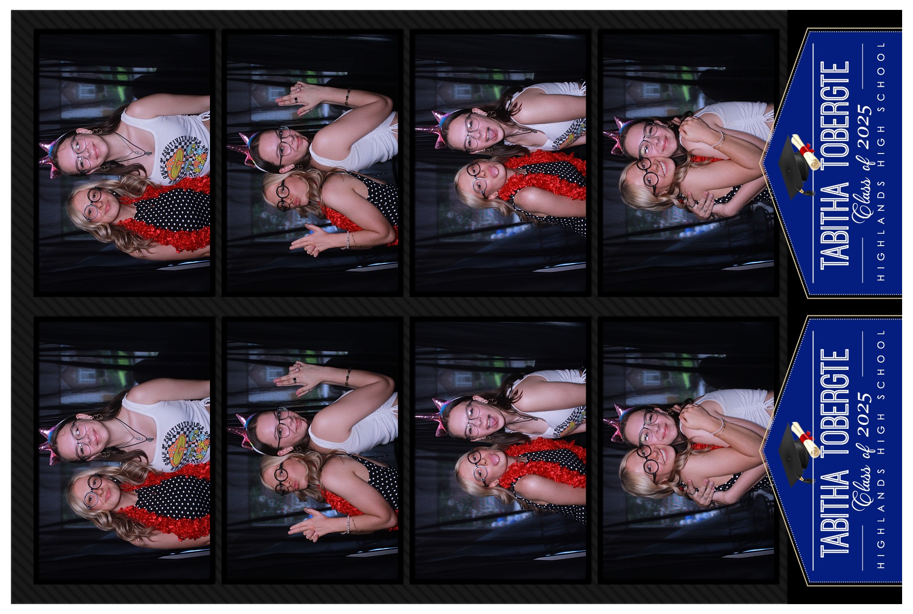 Tricira Tobergte Grad Party | View more photos from the event at gallery.photoboothcincy.com/u/PhotoBoothCincy/Tricira-Tobergte-Grad-Party
