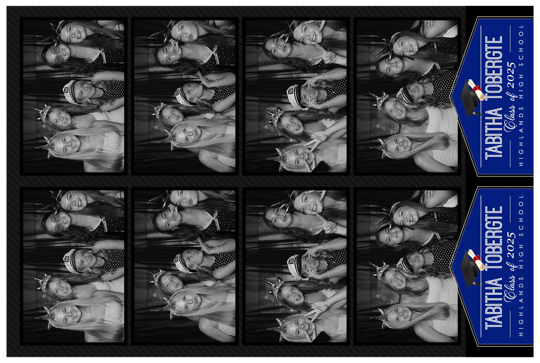 Tricira Tobergte Grad Party | View more photos from the event at gallery.photoboothcincy.com/u/PhotoBoothCincy/Tricira-Tobergte-Grad-Party