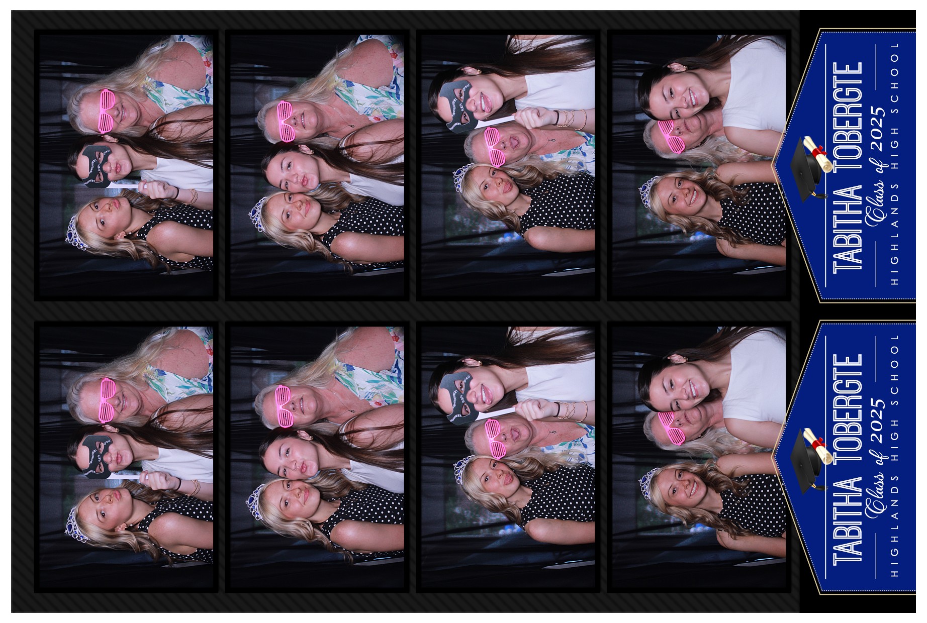 Tricira Tobergte Grad Party | View more photos from the event at gallery.photoboothcincy.com/u/PhotoBoothCincy/Tricira-Tobergte-Grad-Party