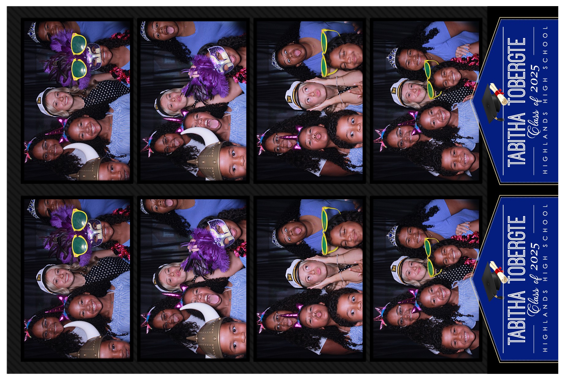 Tricira Tobergte Grad Party | View more photos from the event at gallery.photoboothcincy.com/u/PhotoBoothCincy/Tricira-Tobergte-Grad-Party