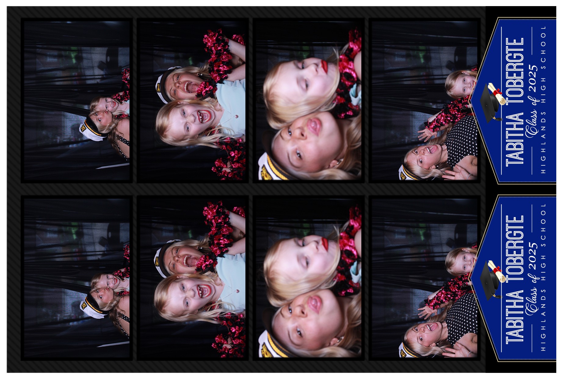 Tricira Tobergte Grad Party | View more photos from the event at gallery.photoboothcincy.com/u/PhotoBoothCincy/Tricira-Tobergte-Grad-Party