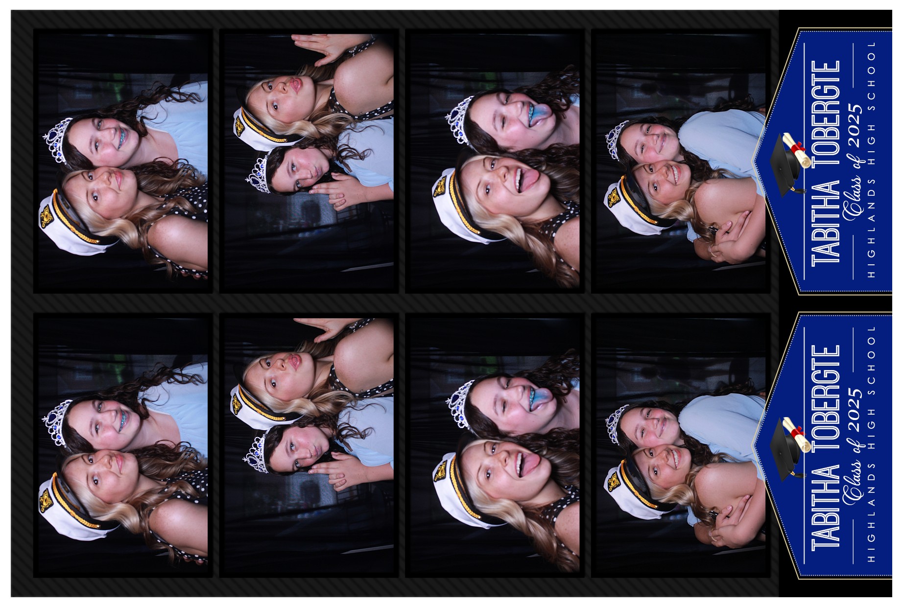 Tricira Tobergte Grad Party | View more photos from the event at gallery.photoboothcincy.com/u/PhotoBoothCincy/Tricira-Tobergte-Grad-Party