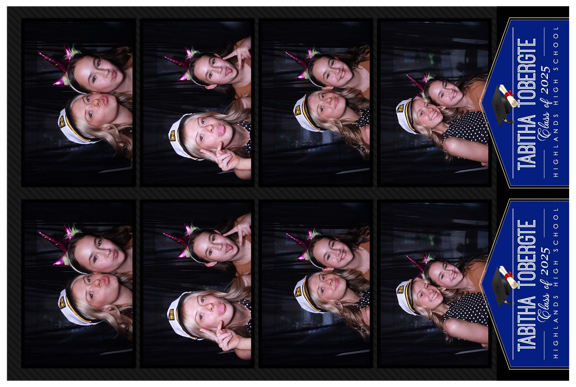 Tricira Tobergte Grad Party | View more photos from the event at gallery.photoboothcincy.com/u/PhotoBoothCincy/Tricira-Tobergte-Grad-Party