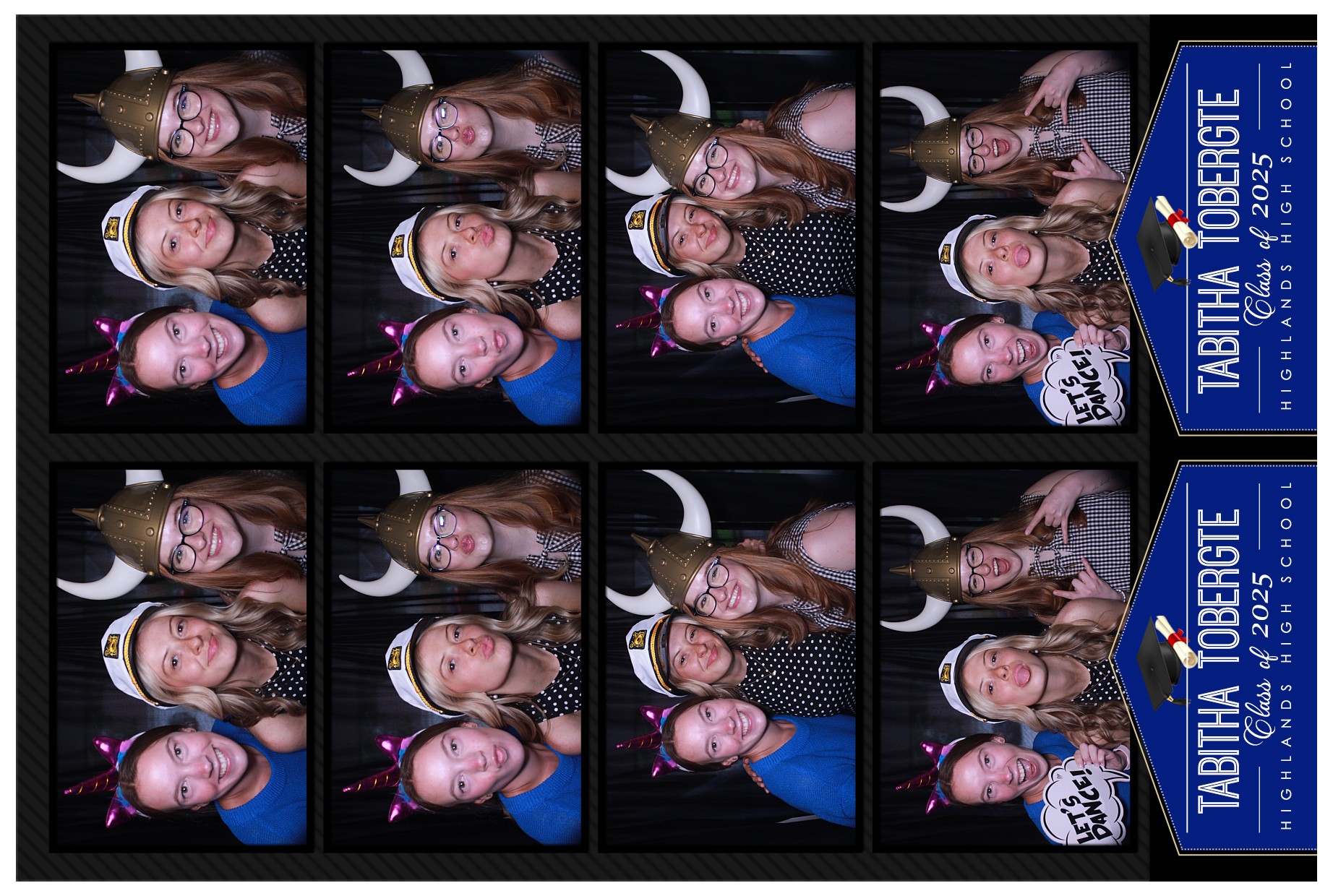 Tricira Tobergte Grad Party | View more photos from the event at gallery.photoboothcincy.com/u/PhotoBoothCincy/Tricira-Tobergte-Grad-Party